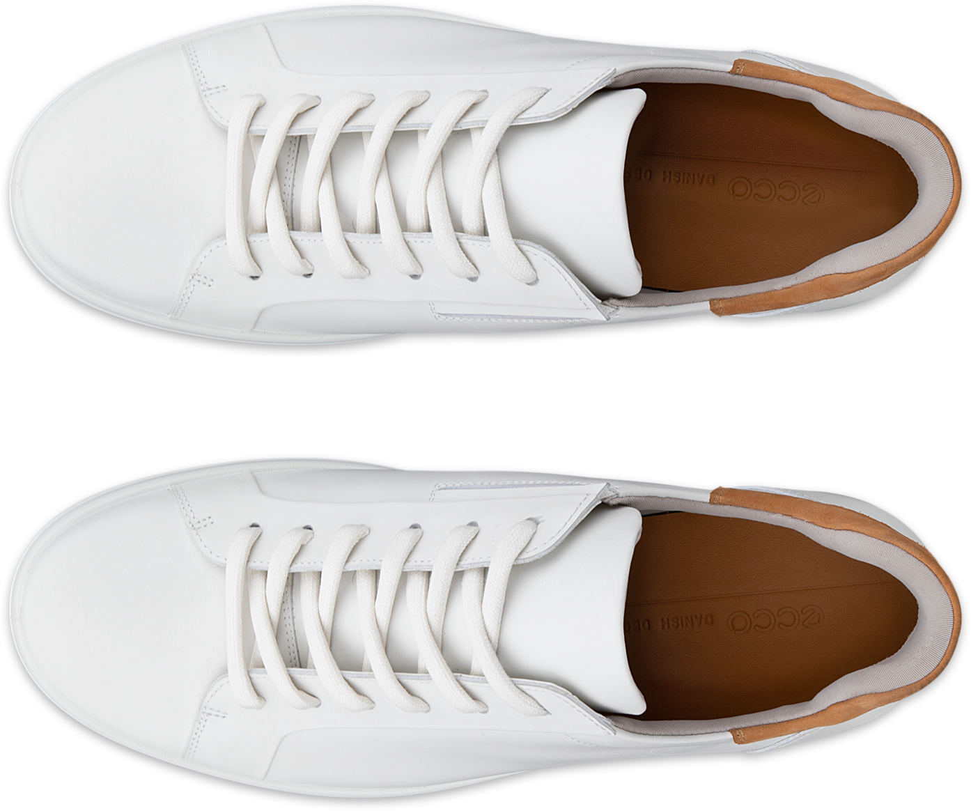 Кеды низкие мужские ECCO Soft 2.0 47082450104 42 белые фото 