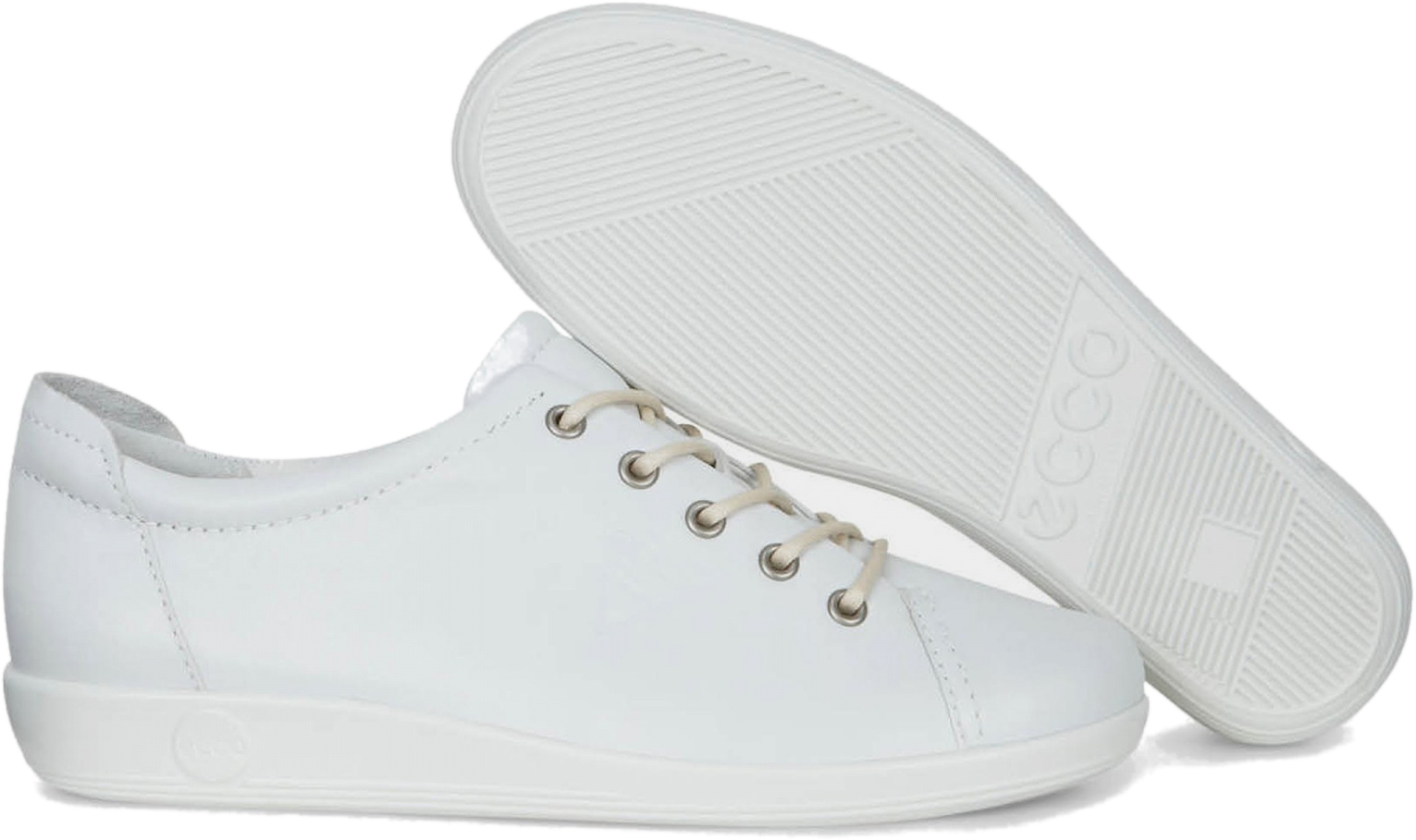 Кеди низькі жіночі ECCO Soft 2.0 20650301007 37 біліфото