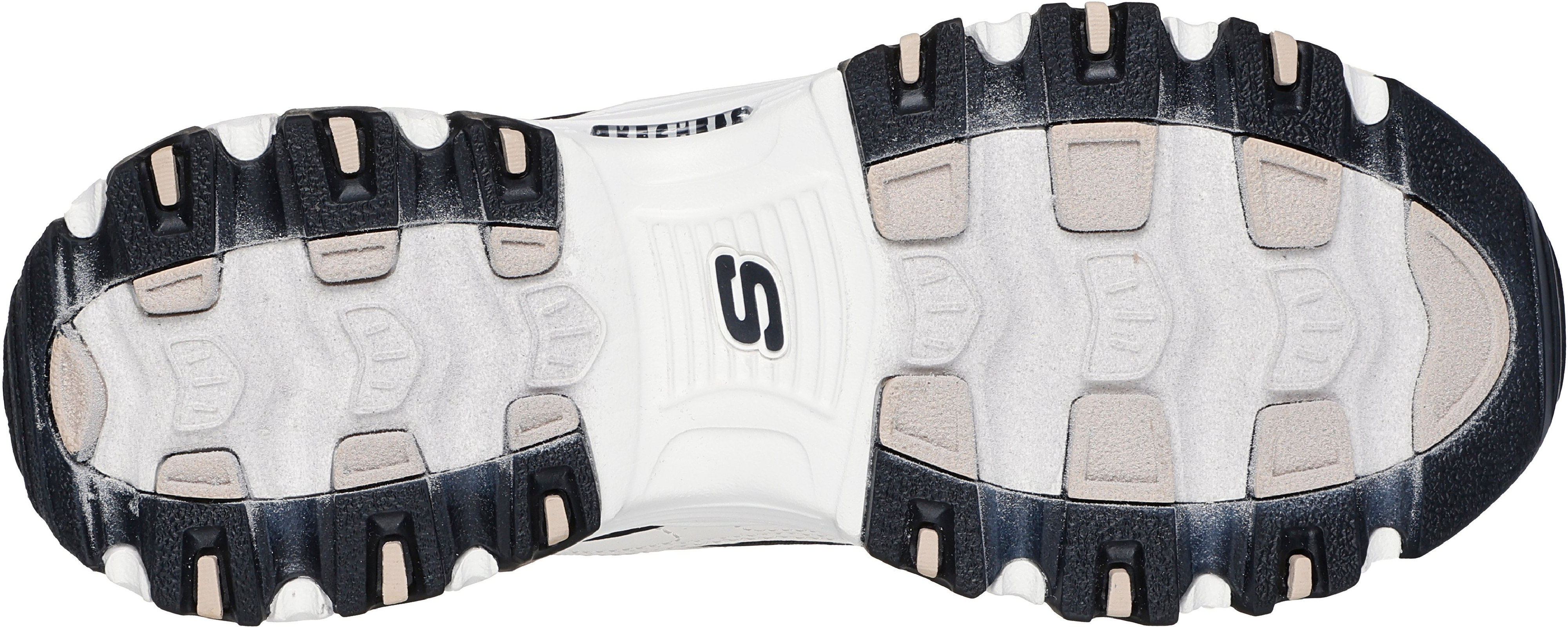 Кроссовки женские Skechers D'Lites - Retro Rewind 150536 NTBK 39 (9 US) молочно-черные фото 