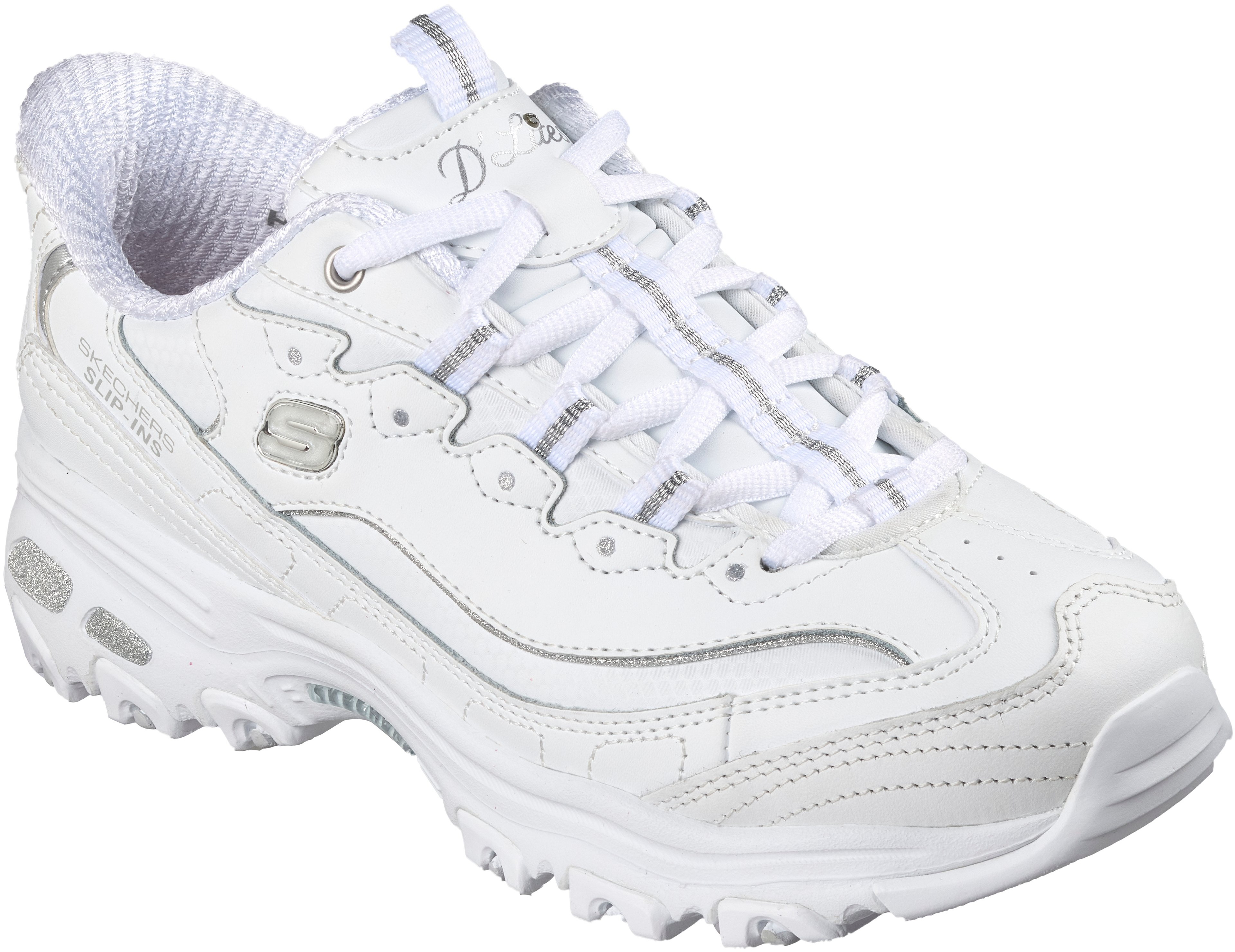 Кроссовки женские Skechers D'Lites - Winning Choice 150541 WSL 38 (8 US) белые фото 