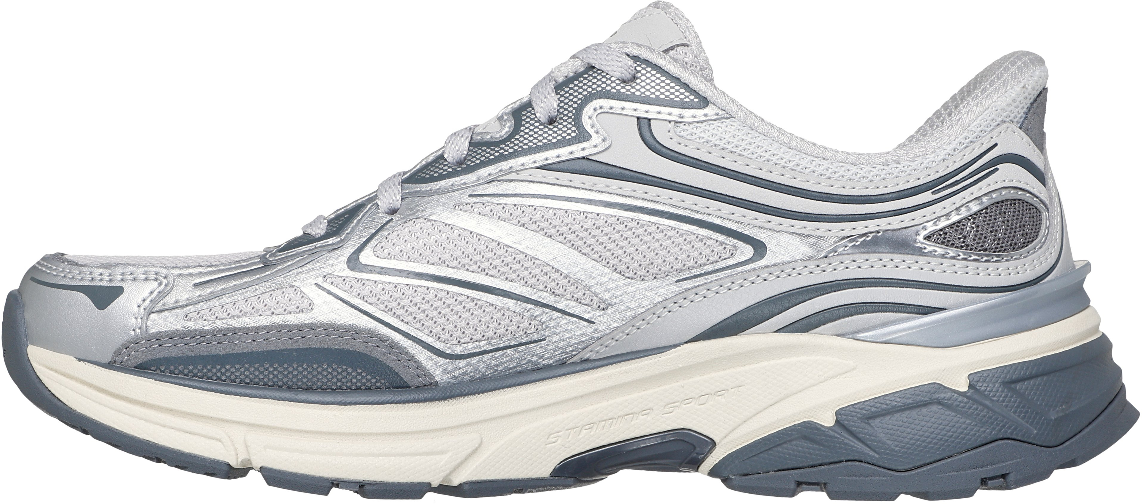Кроссовки женские Skechers Stamina Sport 150710 SIL 37,5 (7,5 US) серебристые фото 