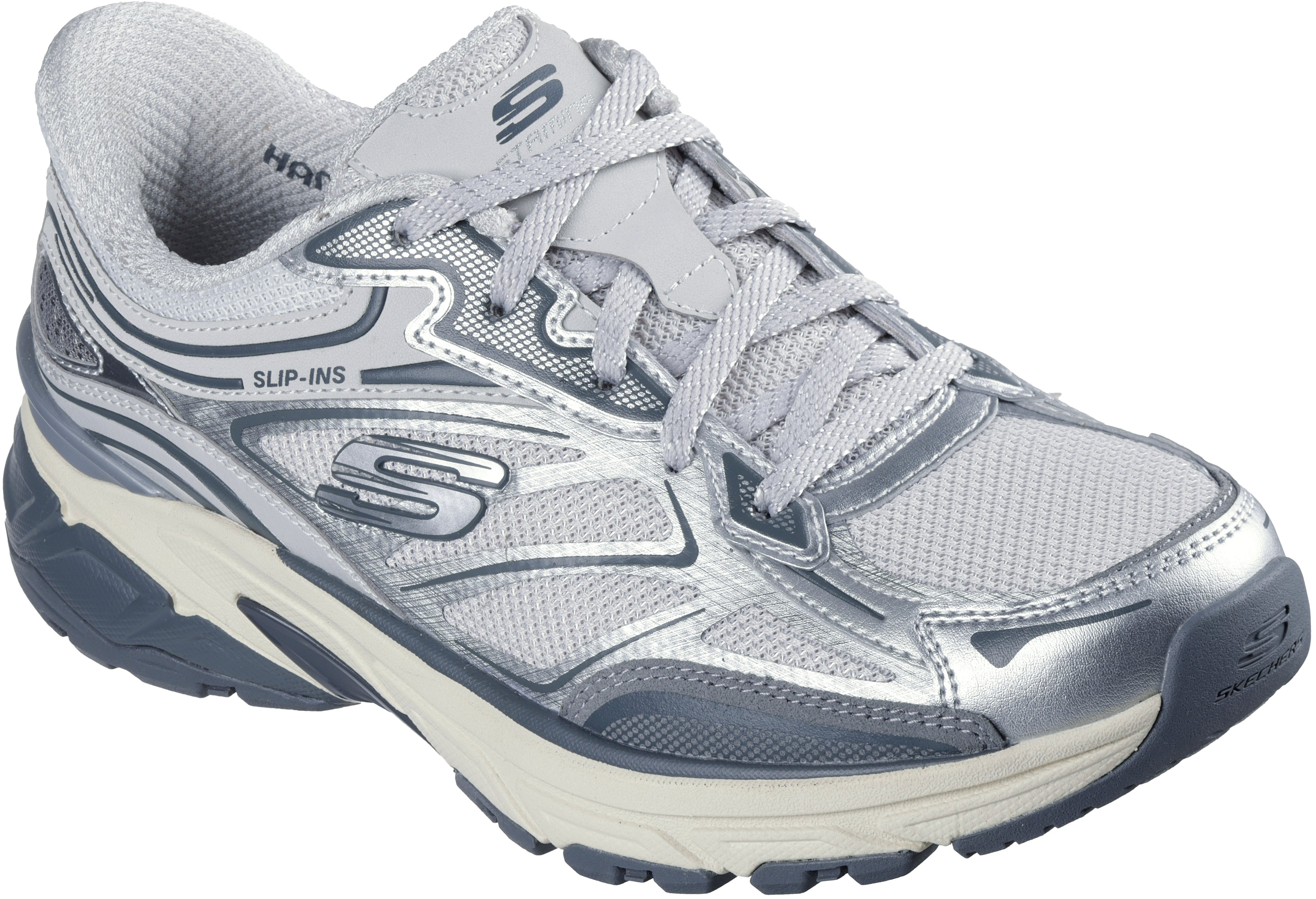 Кроссовки женские Skechers Stamina Sport 150710 SIL 38 (8 US) серебристые фото 
