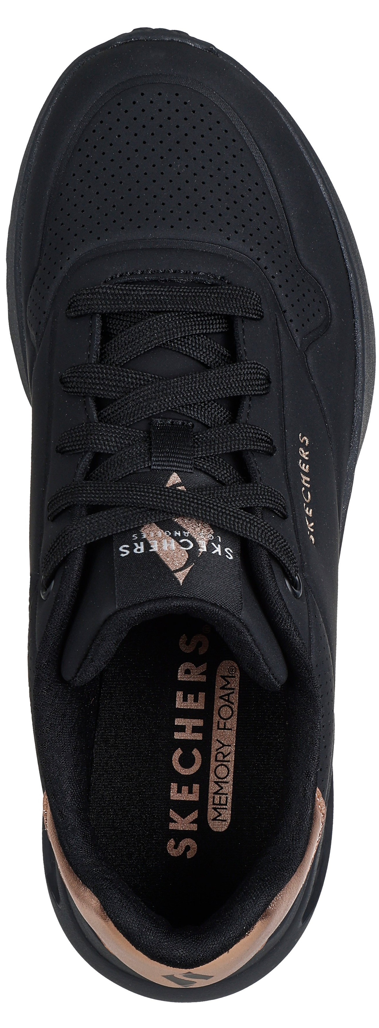 Кроссовки женские Skechers UNO Lite 177291 BBK 37 (7 US) черные фото 4