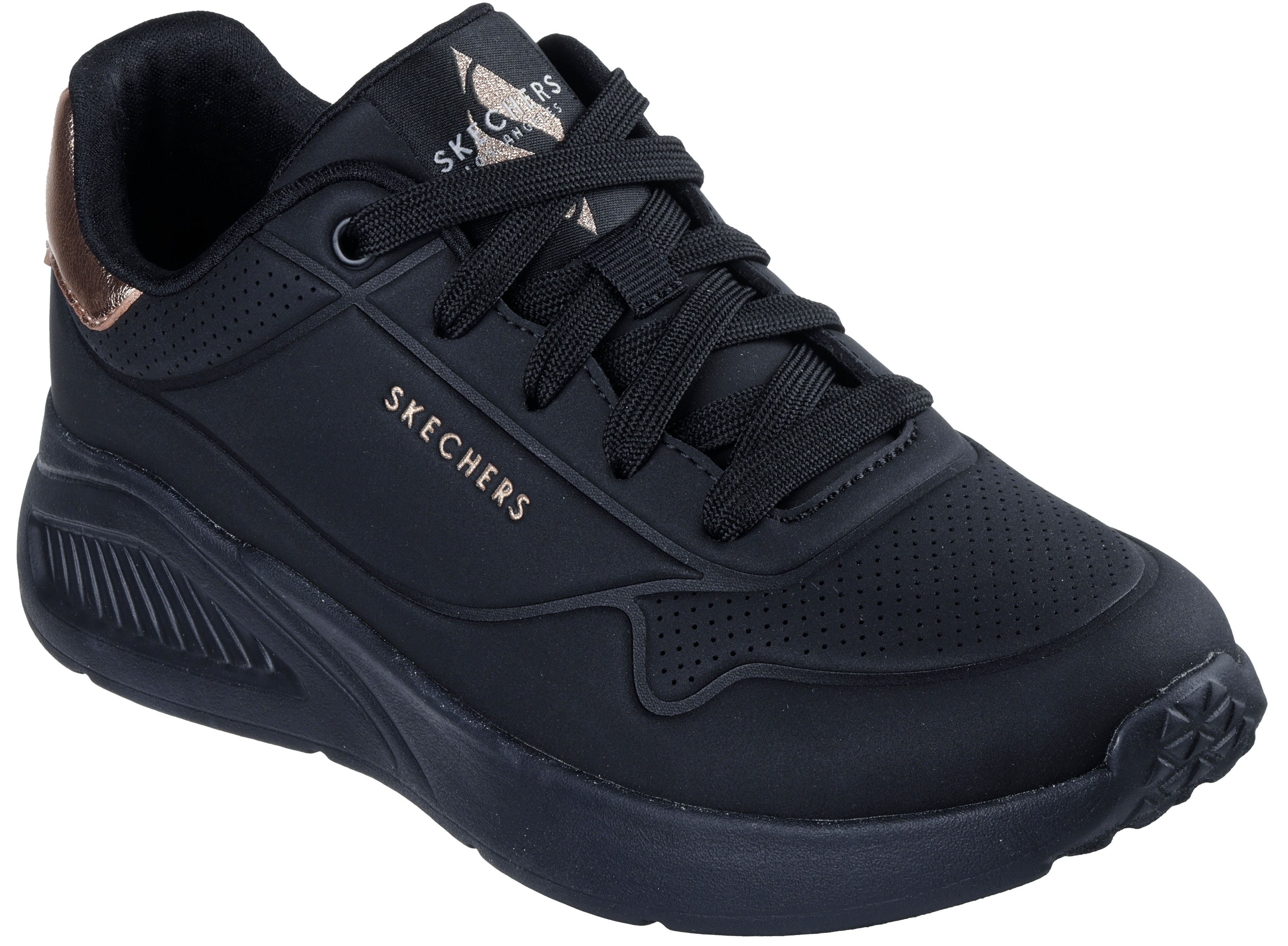 Кроссовки женские Skechers UNO Lite 177291 BBK 39 (9 US) черные фото 