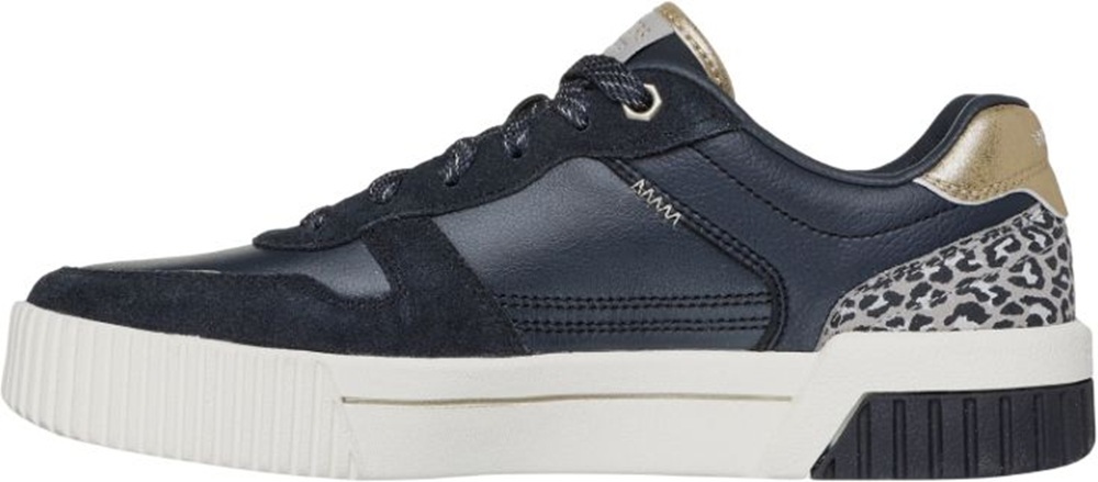 Кеды женские Skechers Jade 185390 BKMT 40 (10 US) черные фото 