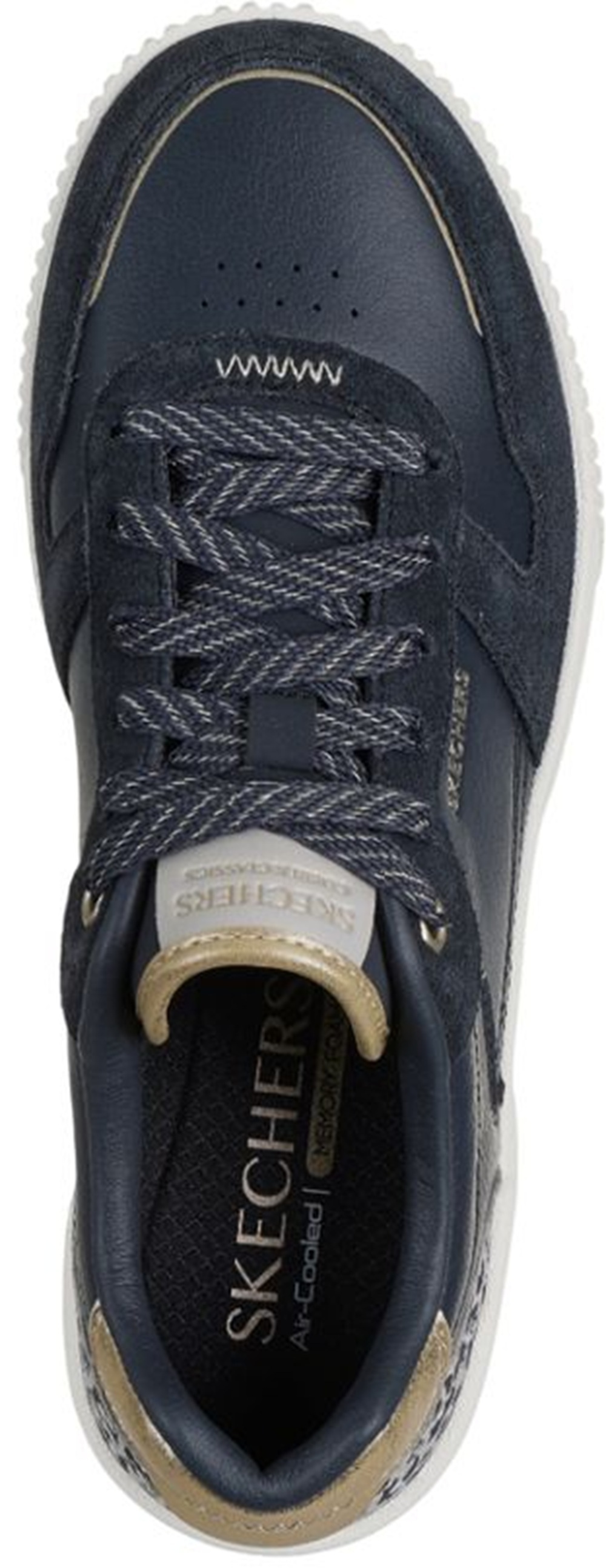 Кеди жіночі Skechers Jade 185390 BKMT 37 (7 US) чорніфото