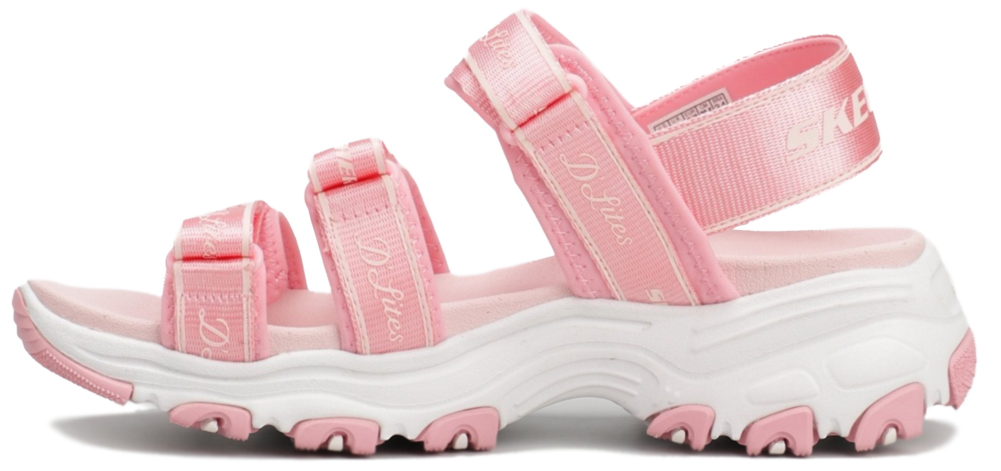 Сандалі для дівчаток Skechers D'Lites 664167L PNK 37 (5 US) рожевіфото2