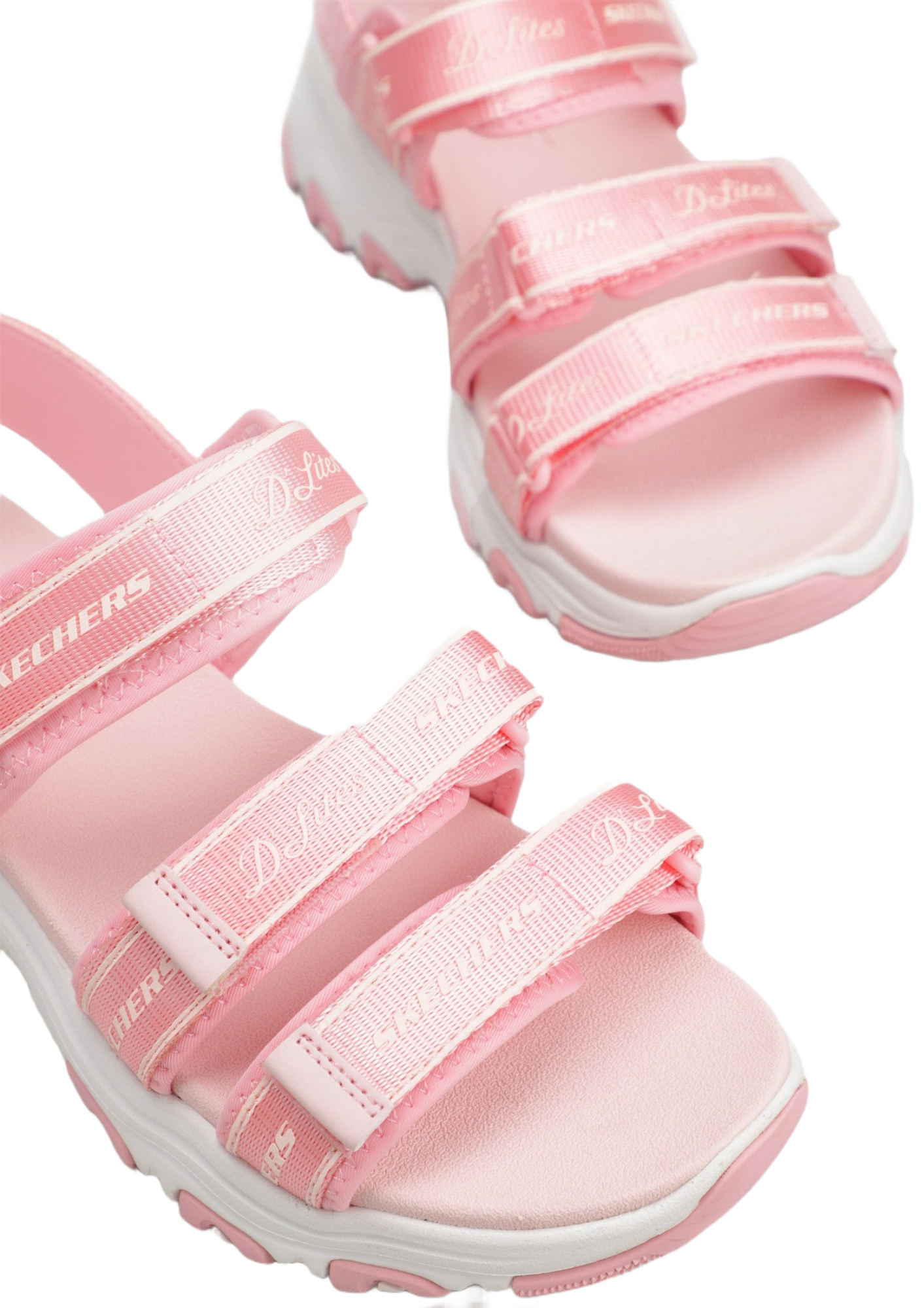 Сандалі для дівчаток Skechers D'Lites 664167L PNK 37 (5 US) рожевіфото4