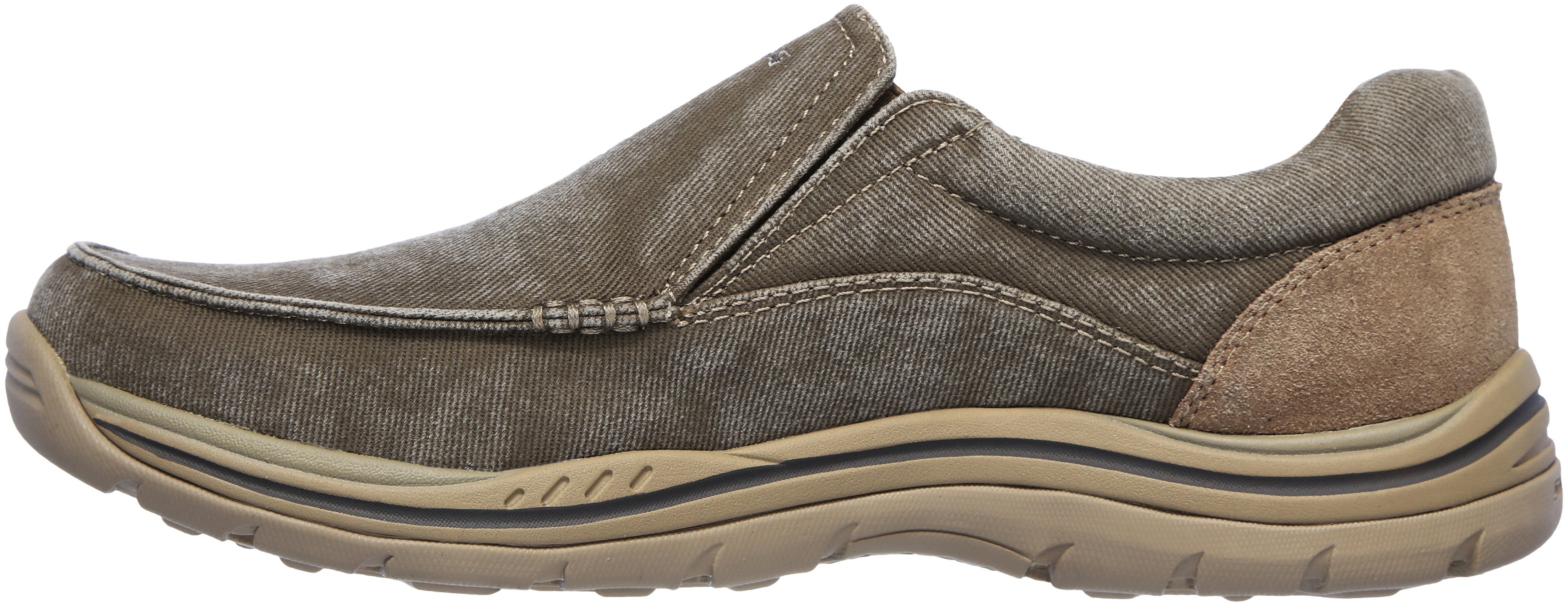 Мокасіни чоловічі Skechers Relaxed Fit: Expected - Avillo Wide Fit 64109EW KHK 43 (10 US) тауповіфото