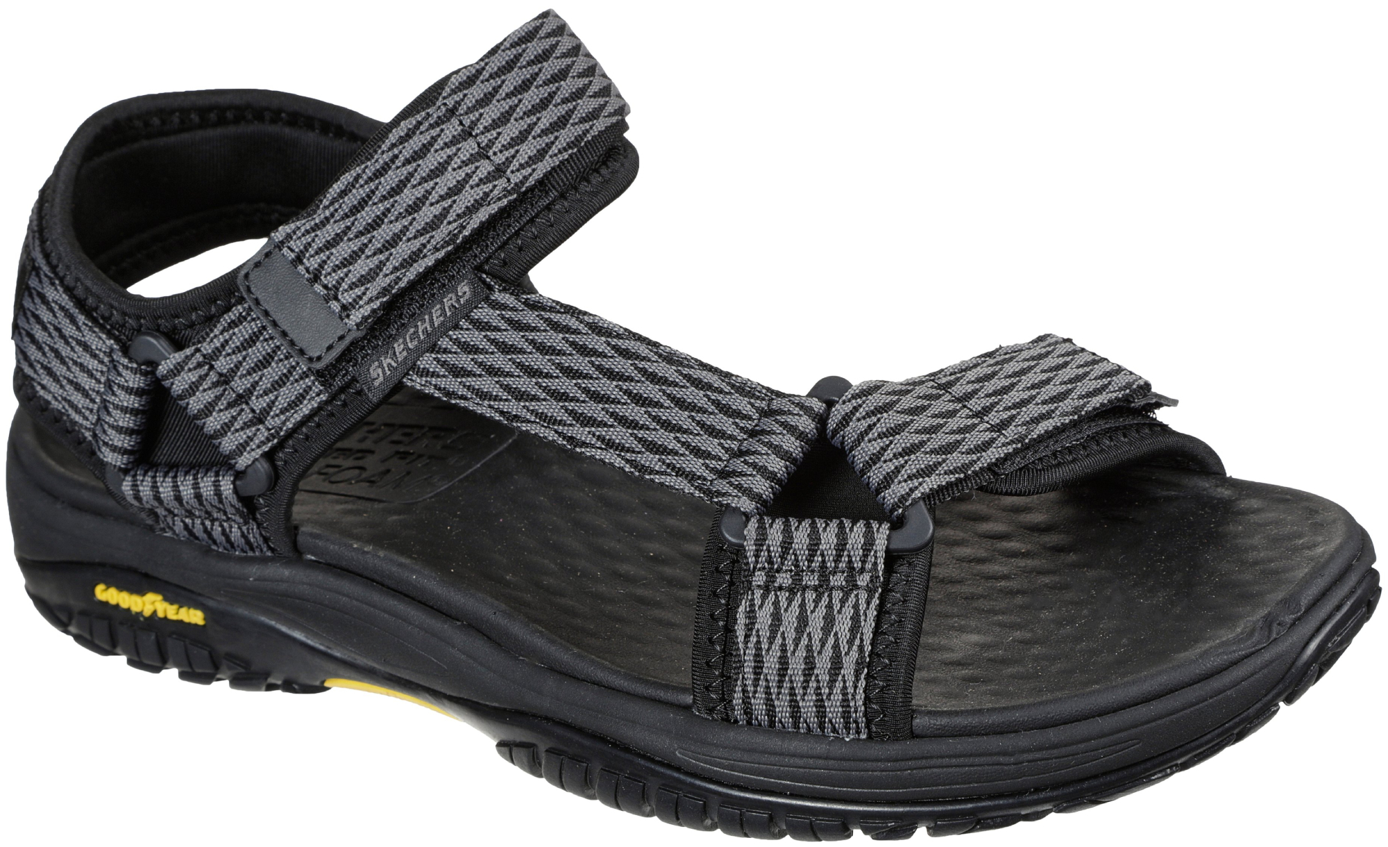 Сандалии мужские Skechers Casual 204351 BKGY 39.5 (7 US) серые фото 