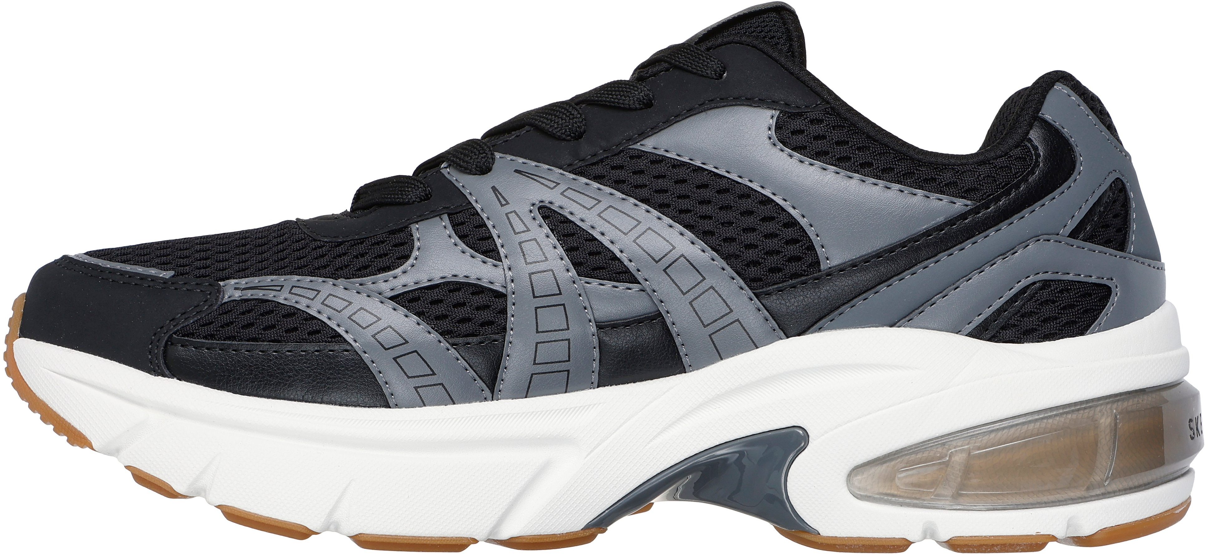Кроссовки мужские Skechers Shadow 183215 BKGY 42 (9 US) черно-серые фото 