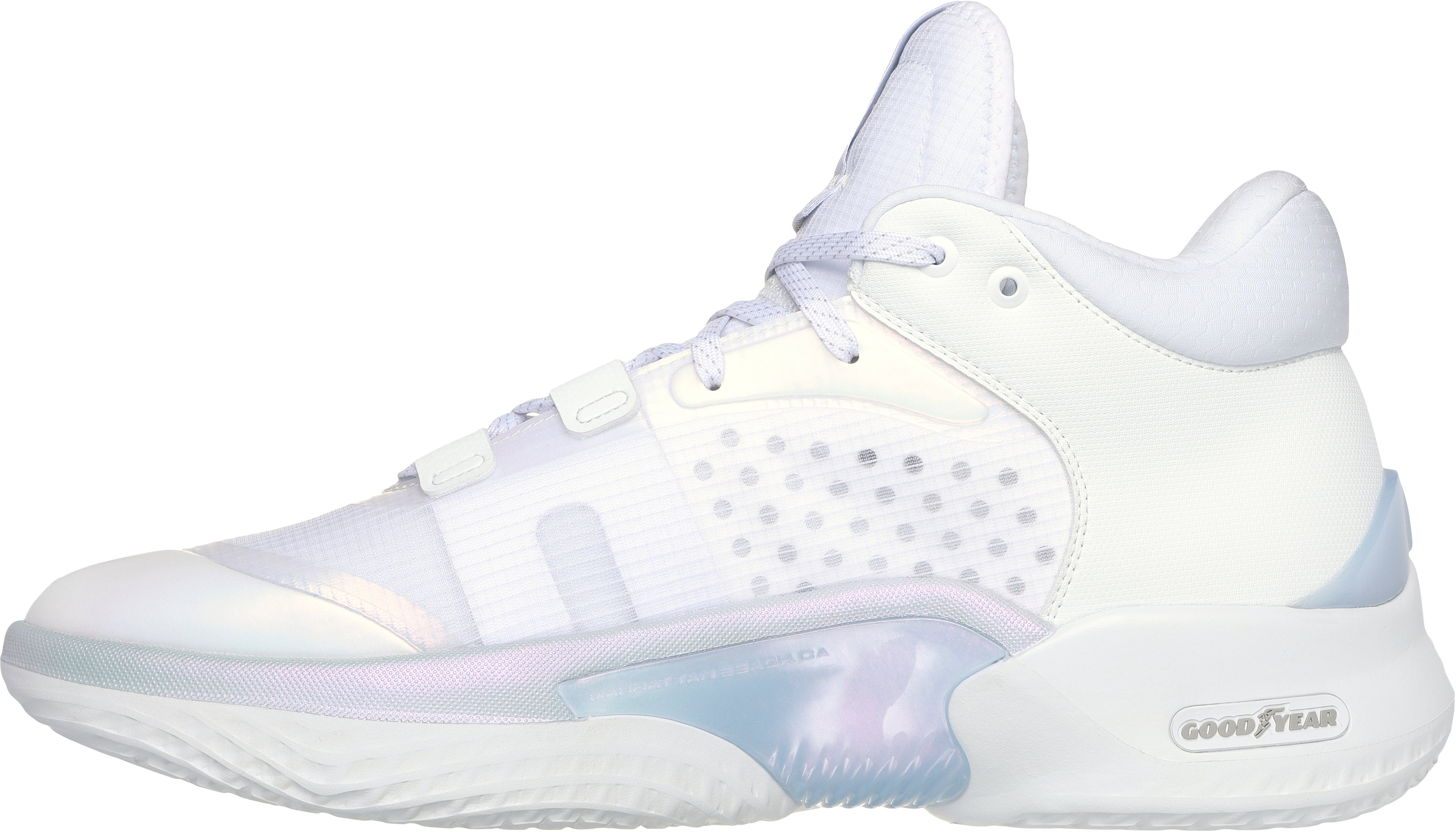 Кроссовки мужские Skechers Snoop Dogg: SKX Resagrip 253006 WHT 44 (10,5 US) белые фото 