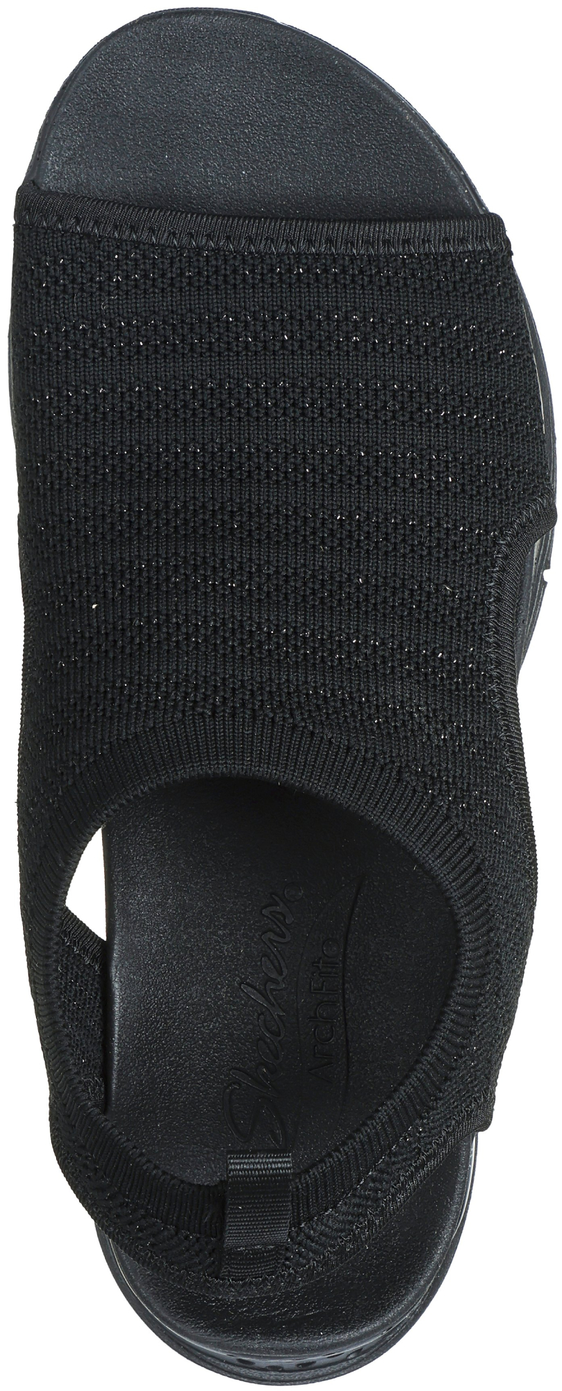 Сандалии женские Skechers Casual 119346 BBK 38 (8 US) черные фото 