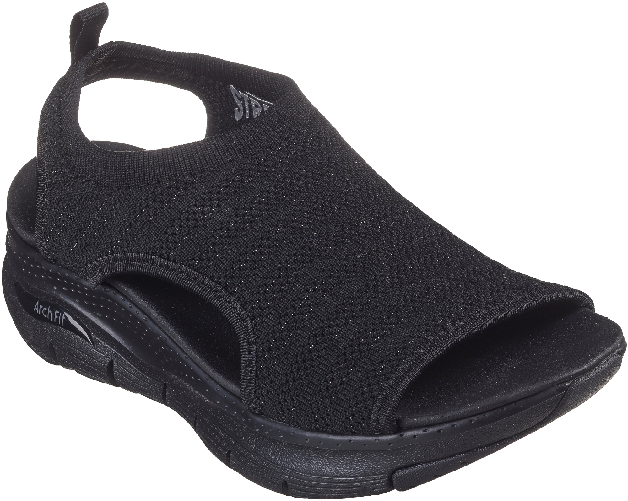 Сандалии женские Skechers Casual 119346 BBK 39 (9 US) черные фото 