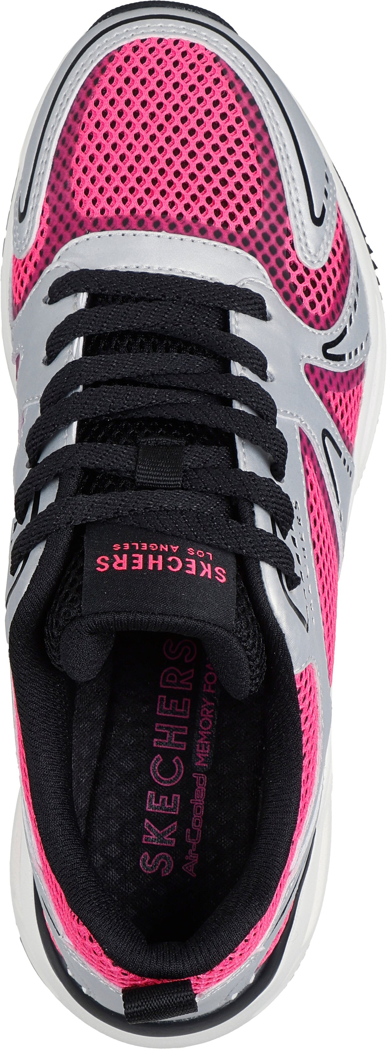 Кроссовки женские Skechers UNO Ego 177474 HPSL 39 (9 US) розово-серые фото 