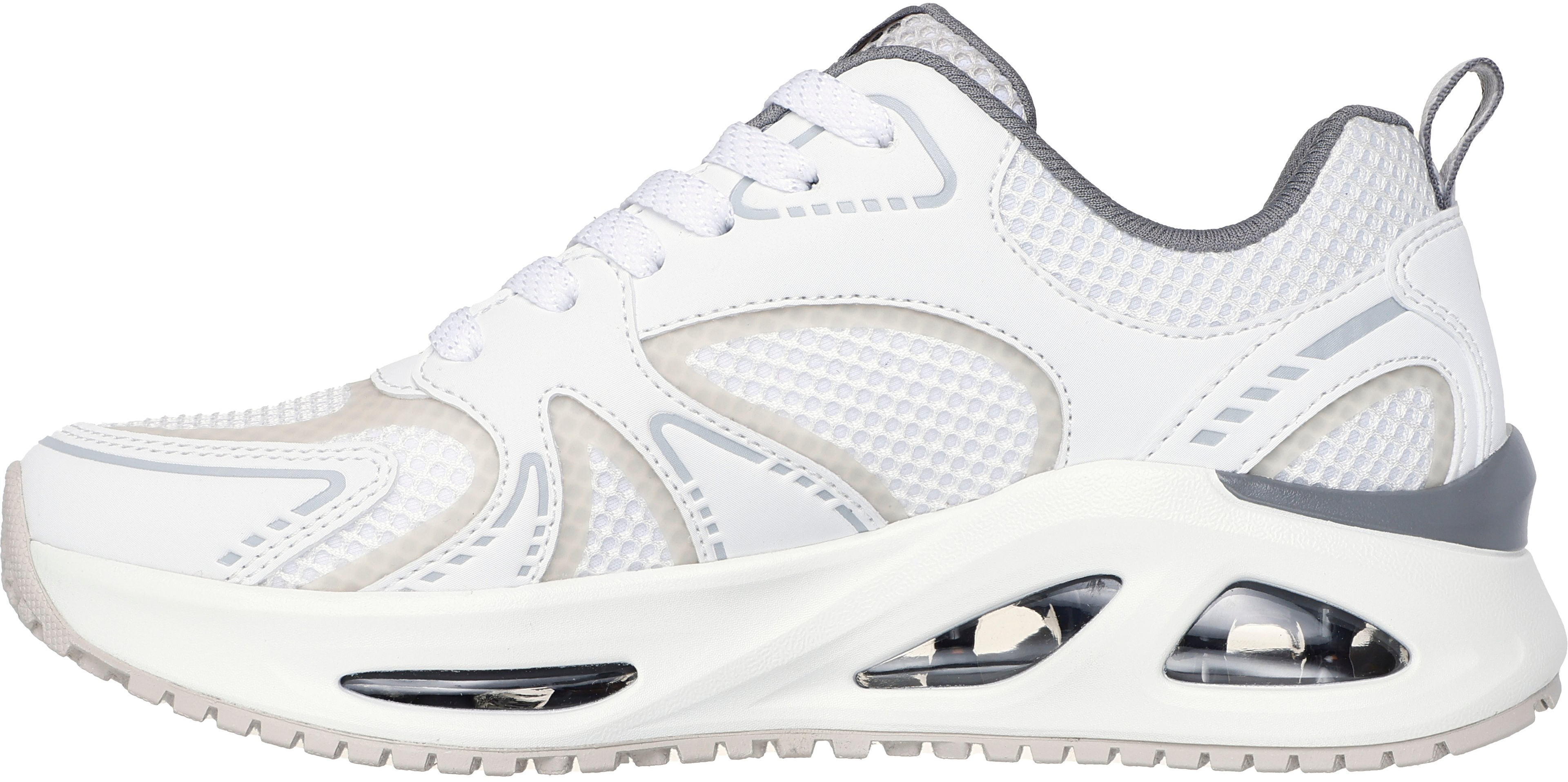 Кроссовки женские Skechers UNO Ego 177474 WGY 39 (9 US) белые фото 