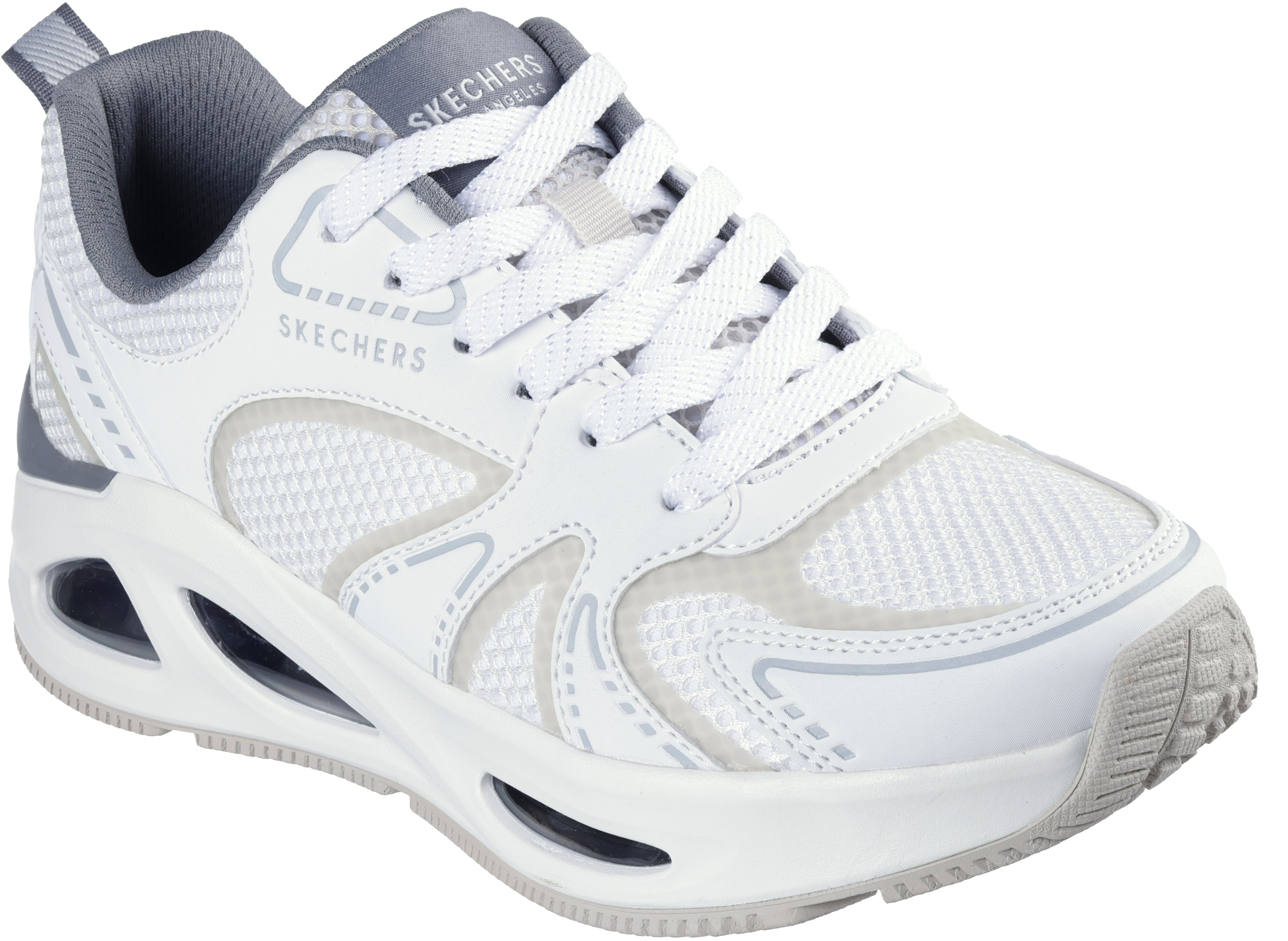 Кроссовки женские Skechers UNO Ego 177474 WGY 39 (9 US) белые фото 