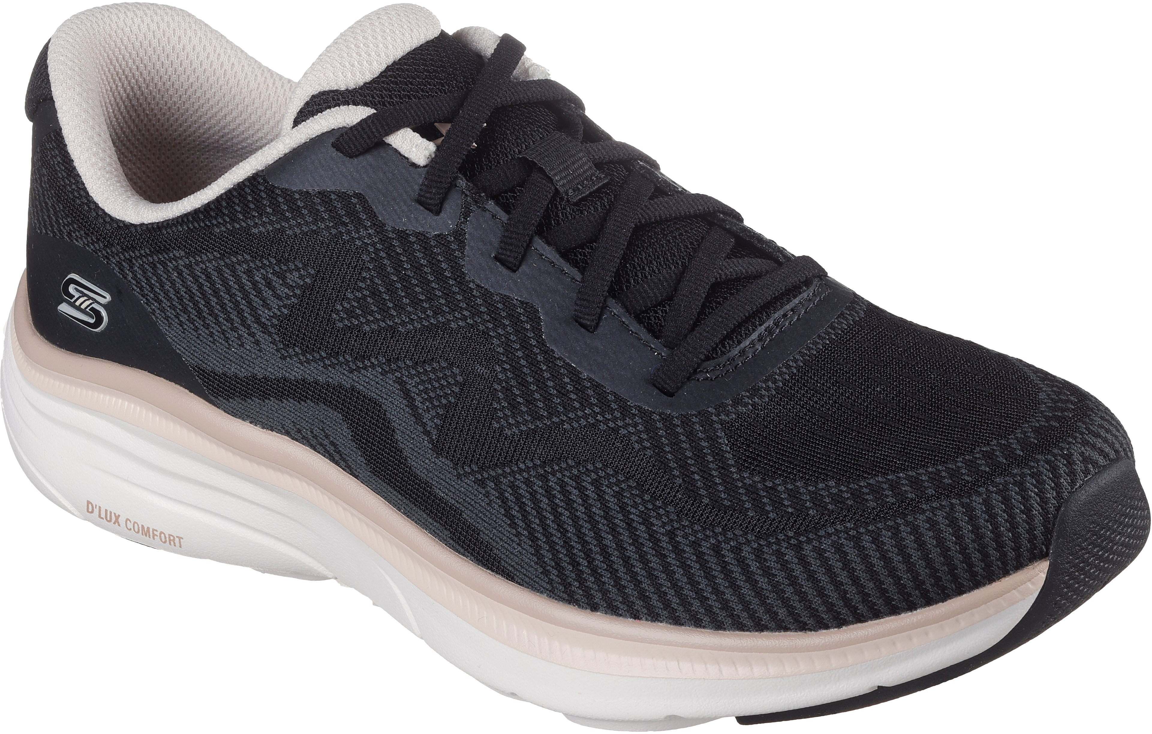 Кроссовки женские Skechers D'Lux Comfort 2.0 104475 BLK 39 (9 US) черные фото 