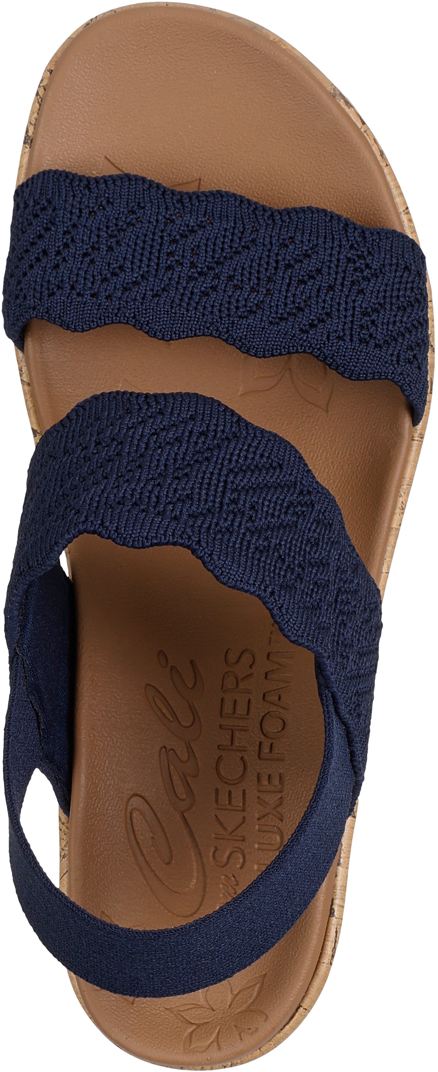 Босоножки женские Skechers Beverlee - Timeless Touch 119591 NVY 38 (8 US) темно-синие фото 