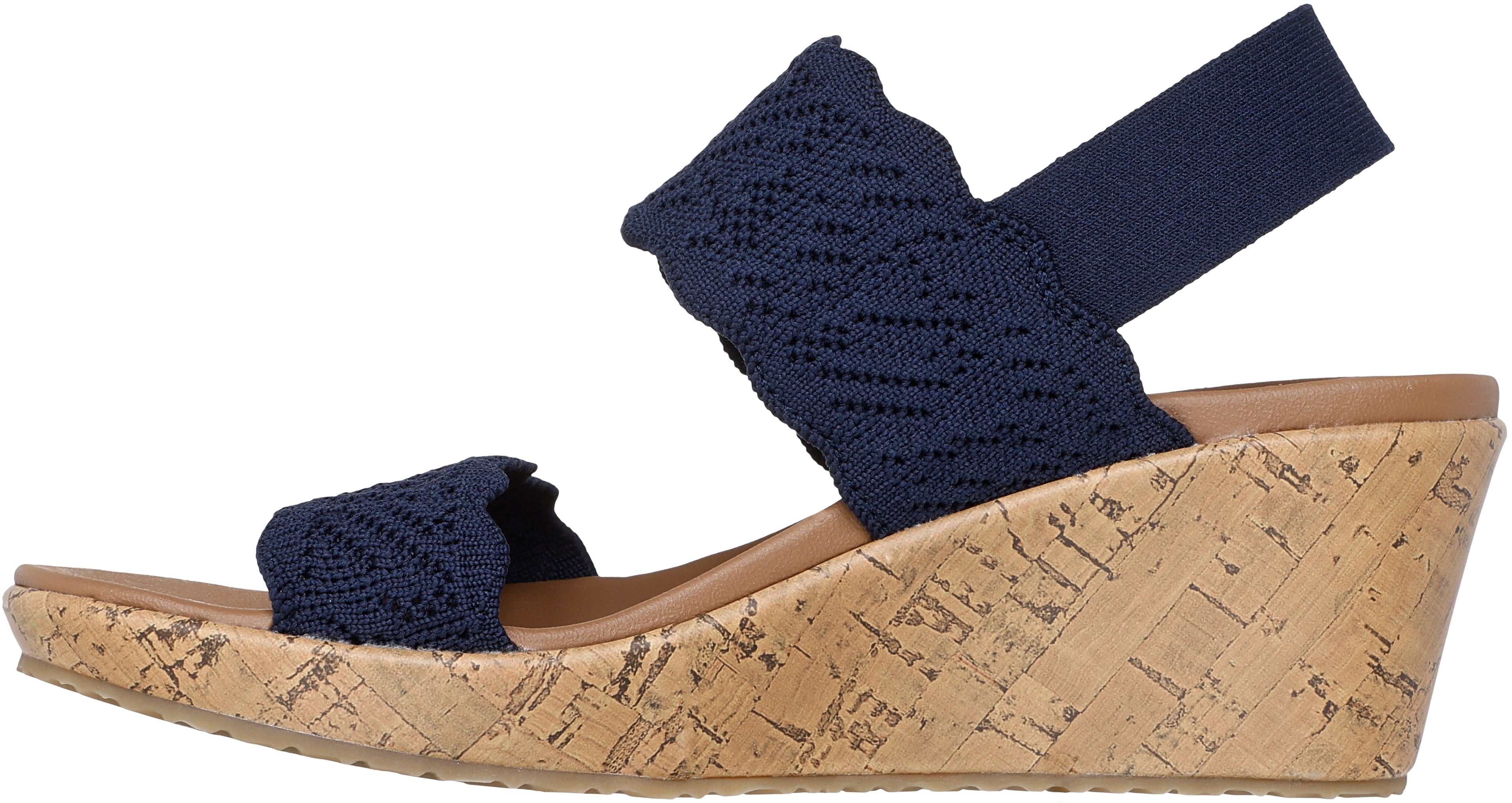 Босоножки женские Skechers Beverlee - Timeless Touch 119591 NVY 38 (8 US) темно-синие фото 