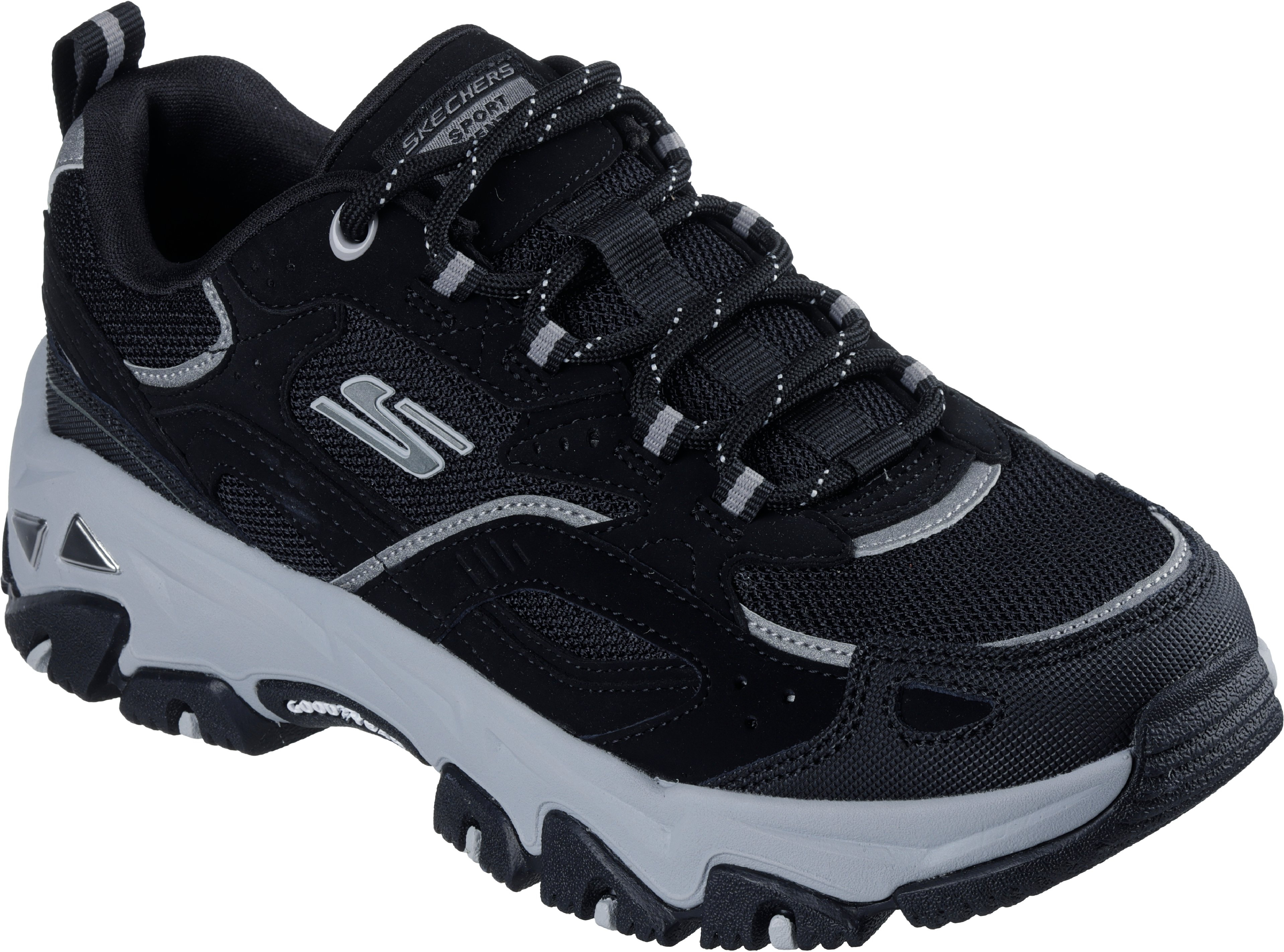 Кроссовки женские Skechers D'Lites Hiker 180134 BLK 41 (11 US) черные фото 3