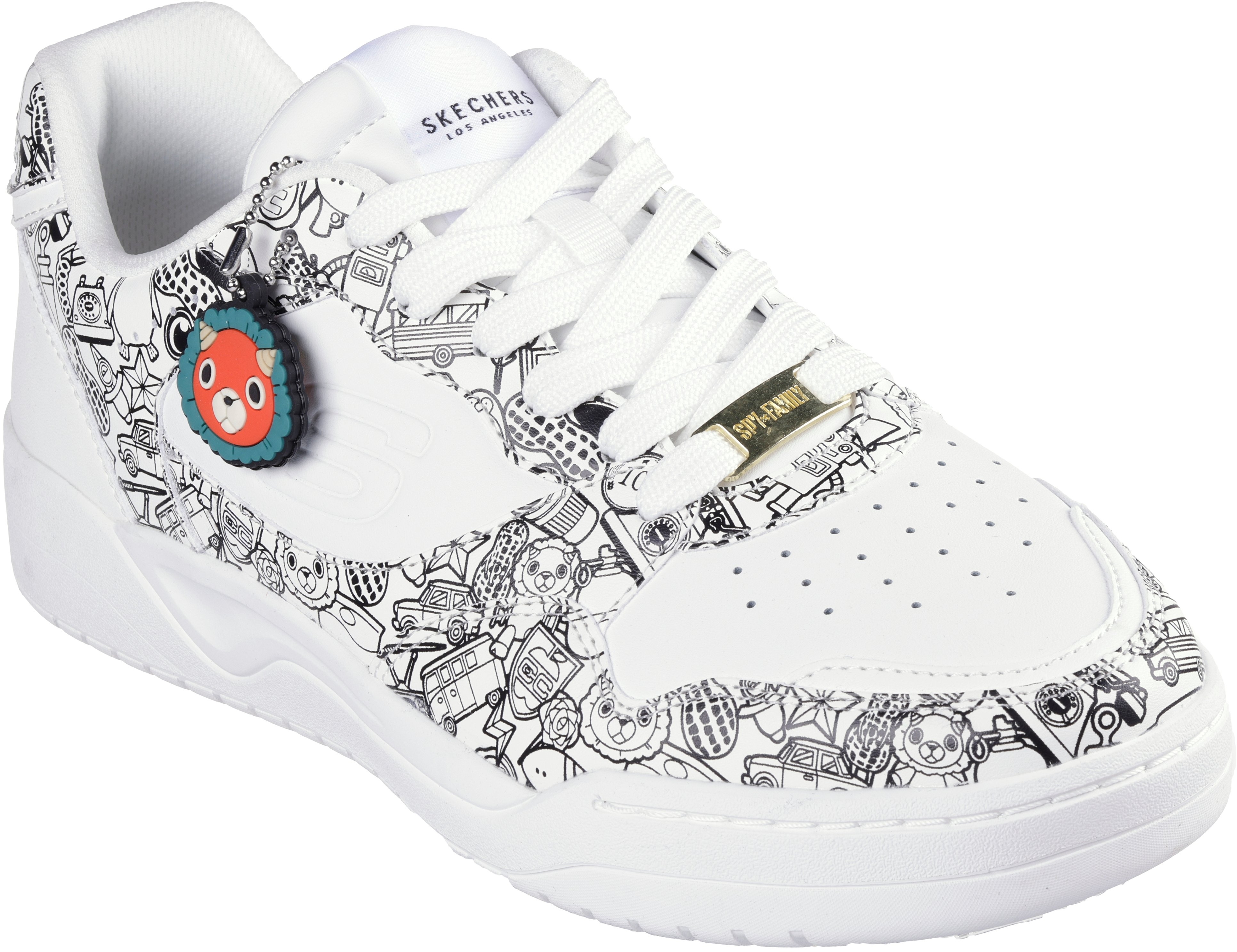 Кеди Skechers Spy x Family 183902 WHT 41 (8 US) біліфото3