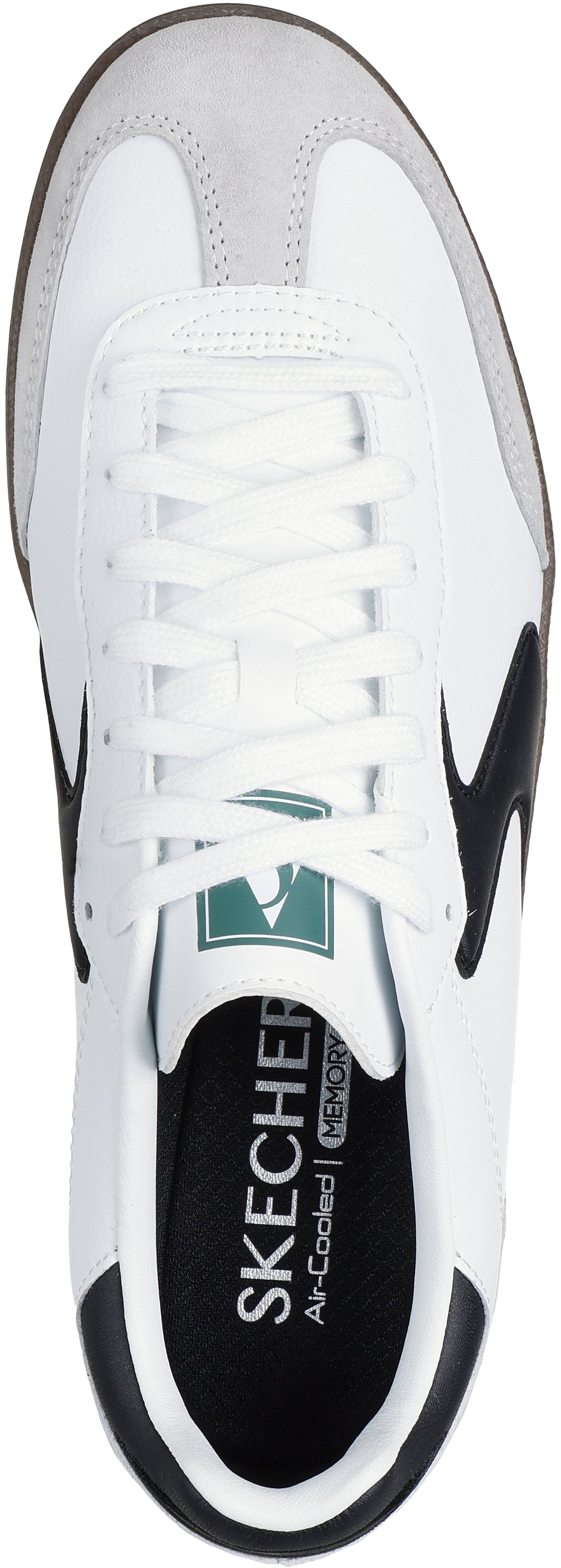 Кеды мужские Skechers Hotshot 254150 WBK 45 (11 US) белые фото 