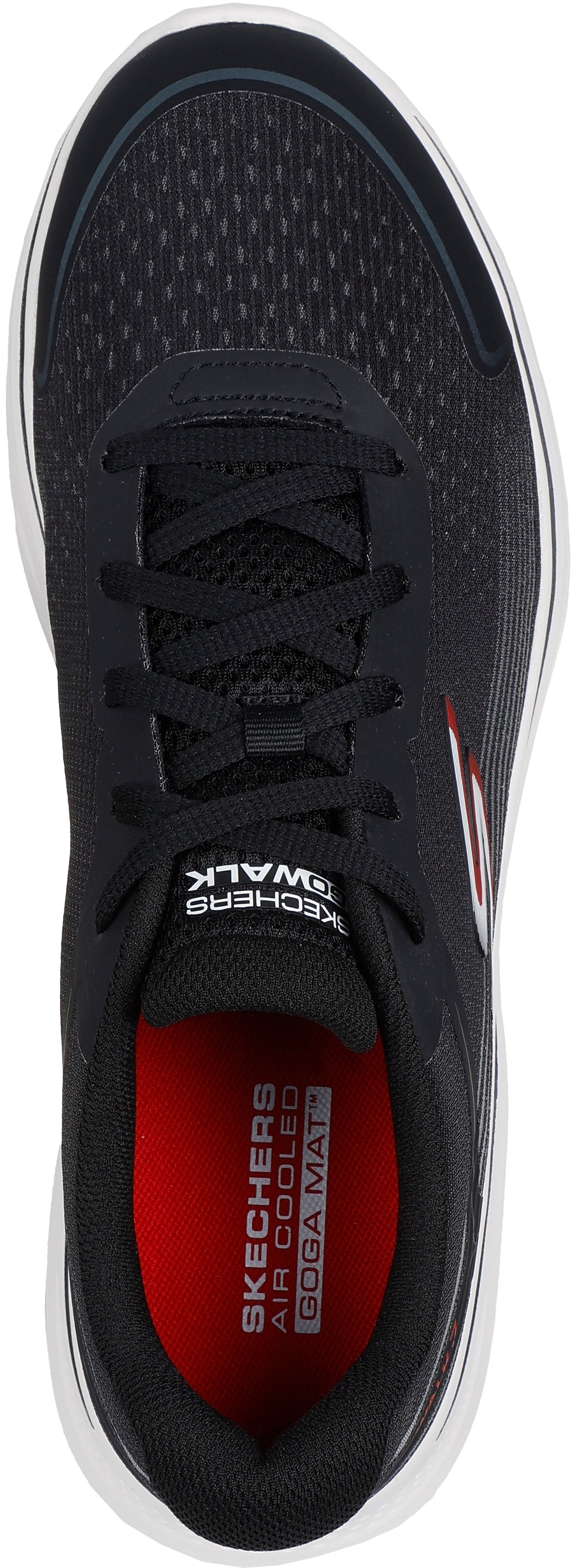 Кроссовки мужские Skechers GO WALK 7 216556 BKRD 43 (10 US) черные фото 4