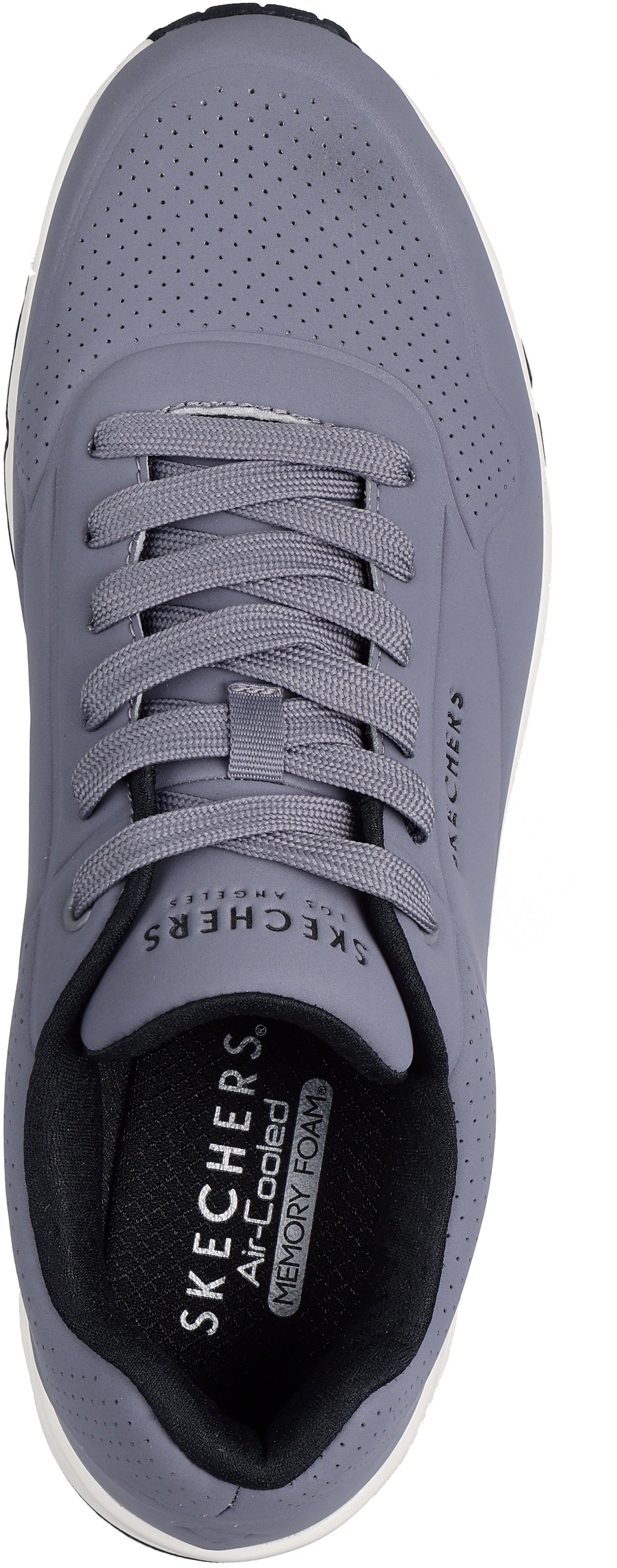 Кроссовки мужские Skechers UNO 52458 CCBK 45 (11 US) серые фото 4