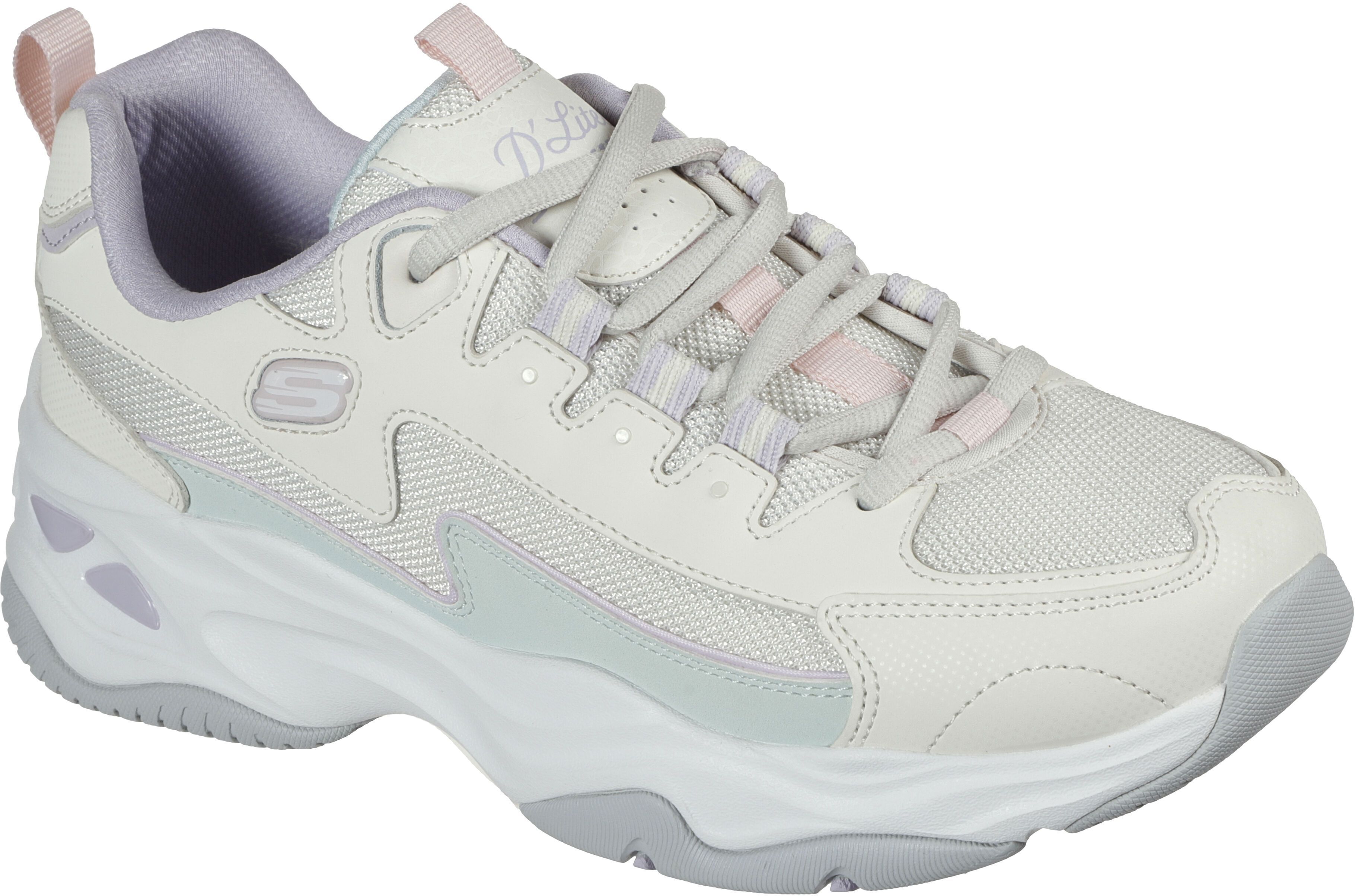 Кроссовки женские Skechers D'Lites 4.0 149491 NTMT 41 (11 US) светло-серые фото 