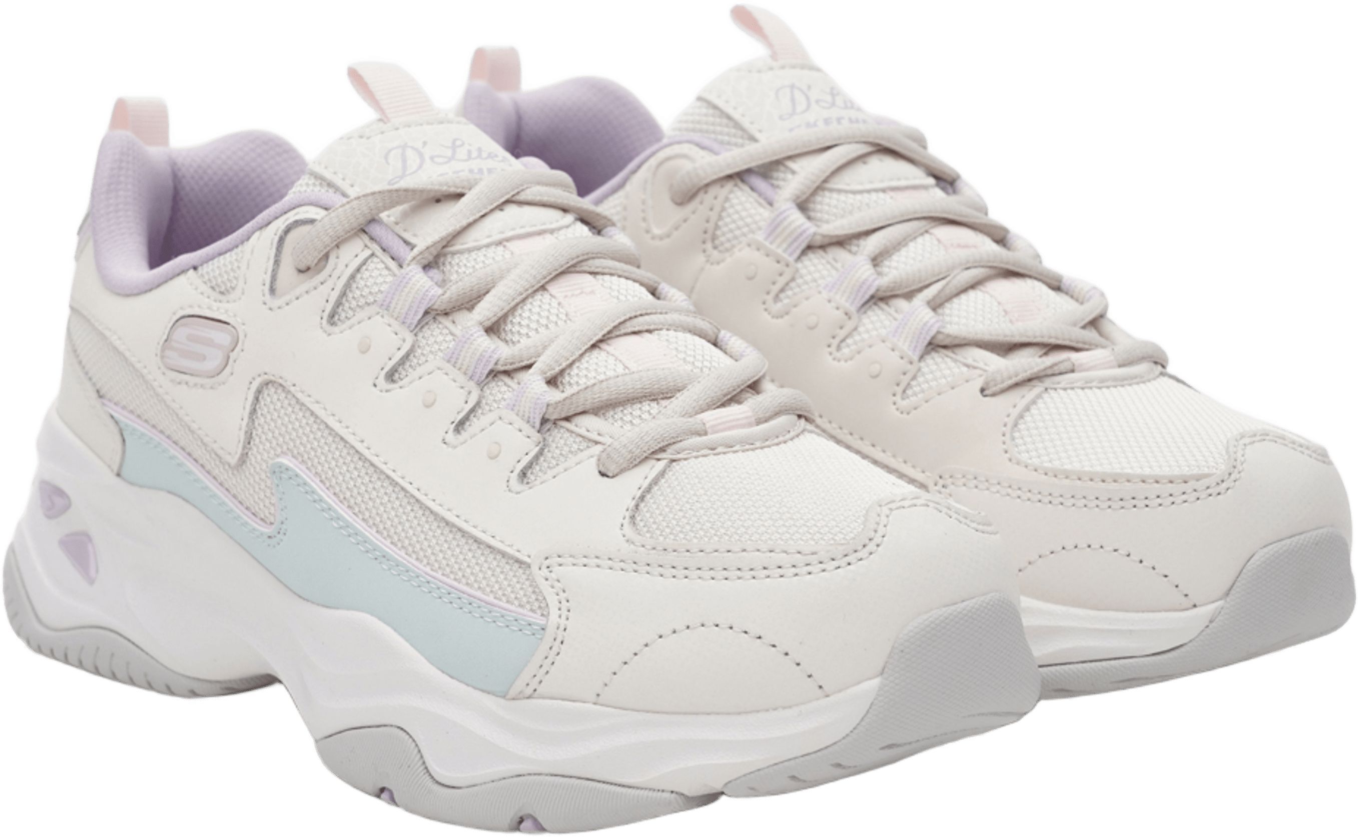Кроссовки женские Skechers D'Lites 4.0 149491 NTMT 41 (11 US) светло-серые фото 