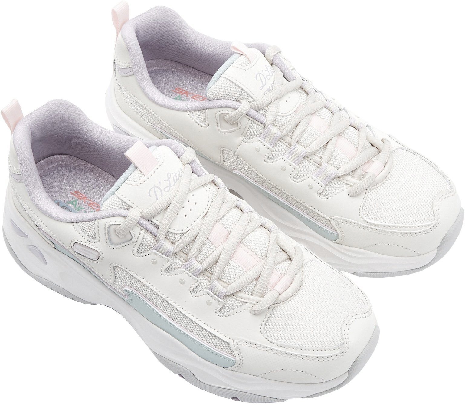 Кроссовки женские Skechers D'Lites 4.0 149491 NTMT 41 (11 US) светло-серые фото 