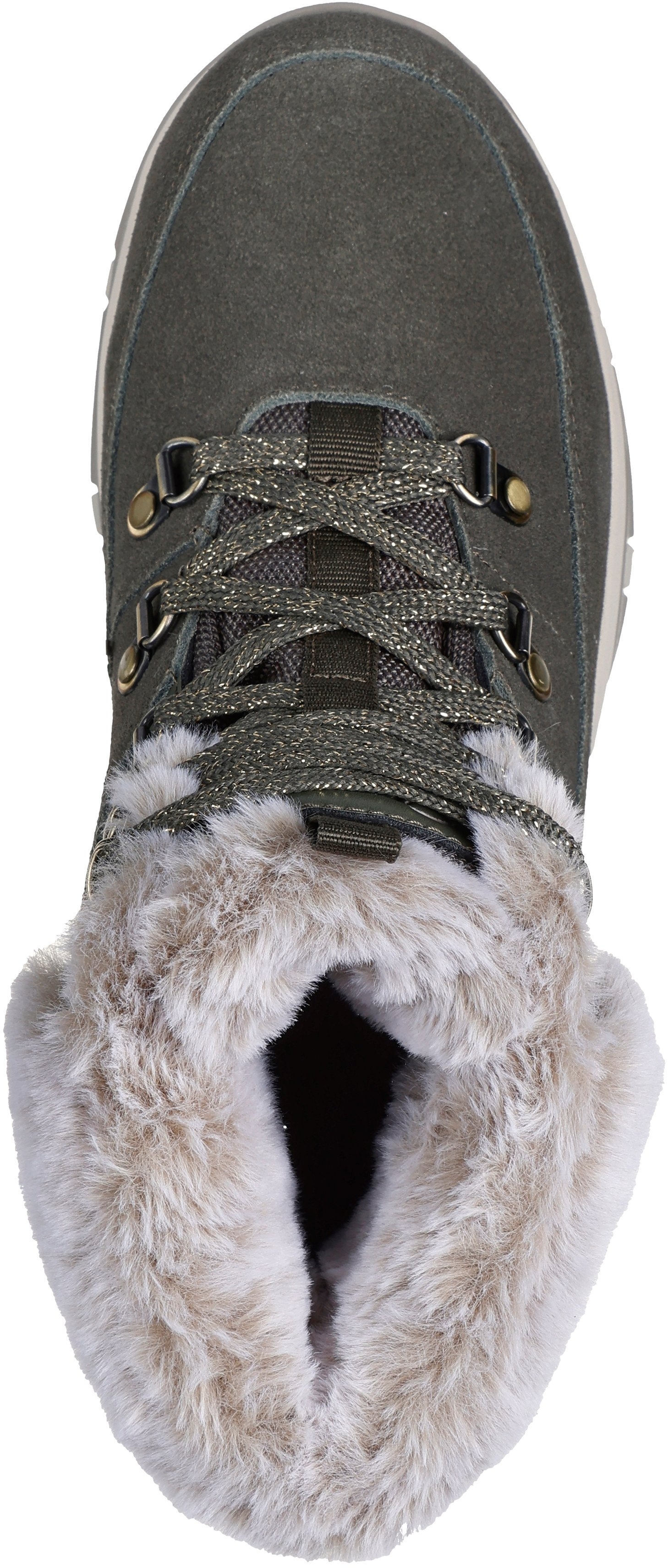 Ботинки жіночі Skechers Waterproof: Trego - Snow Worries 167882 OLV 38 (8 US) оливковіфото