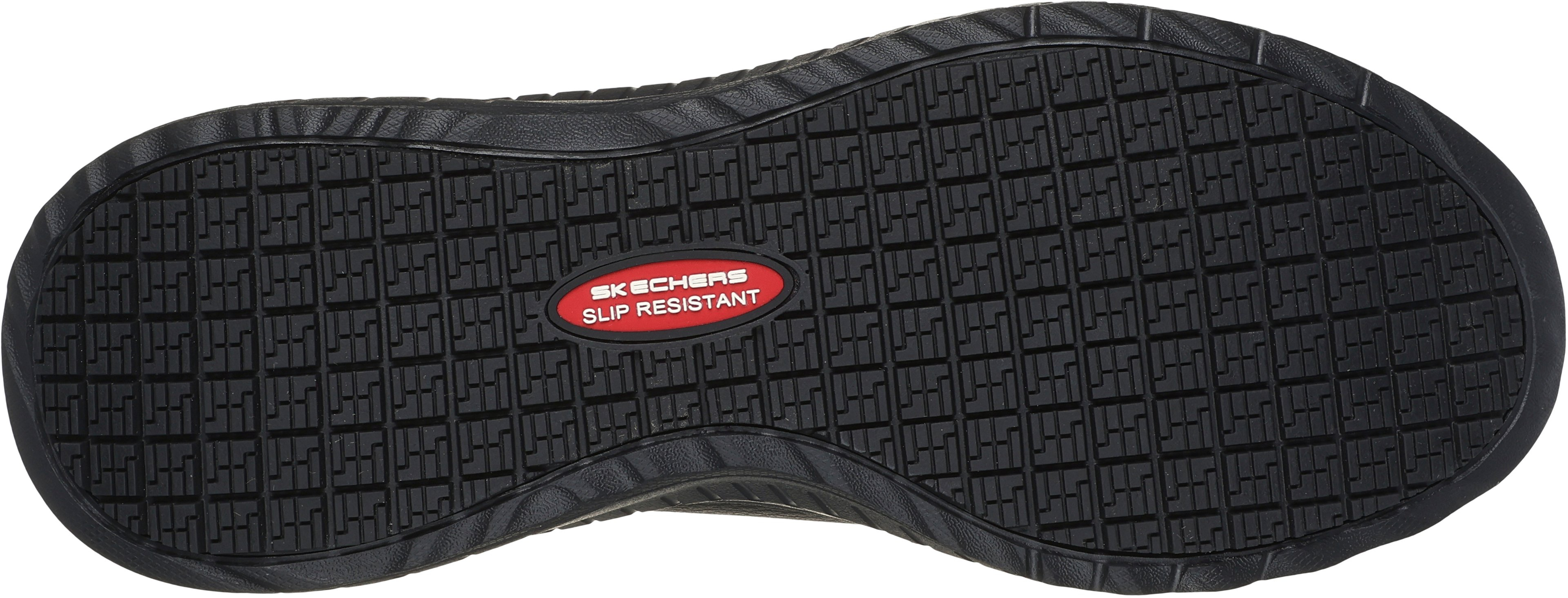 Кроссовки женские Skechers Squad Chaos Slip Resistant 108181 BLK 38,5 (8,5 US) черные фото 