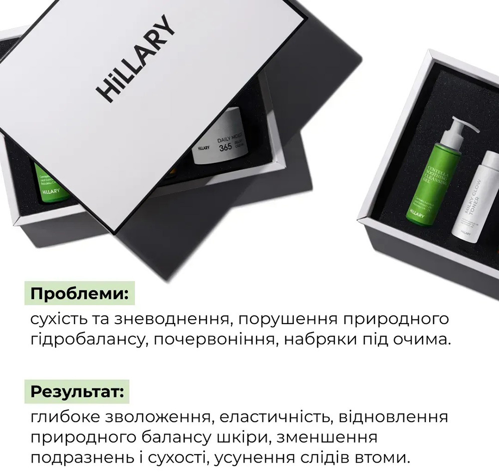 Комплексный бьюти-сет Hillary Perfect Centella Deep Hydration для сухой и нормальной кожи фото 8