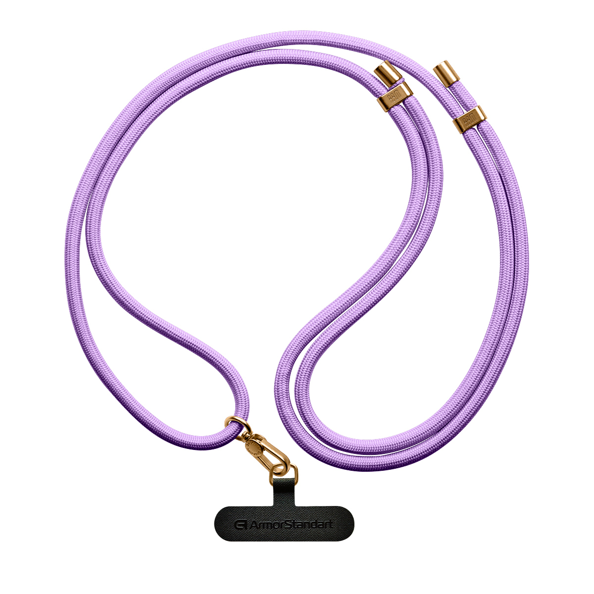 Ремешок для смартфона ArmorStandart Rope Gold Lavander with Dark holder (ARM67198) фото 2