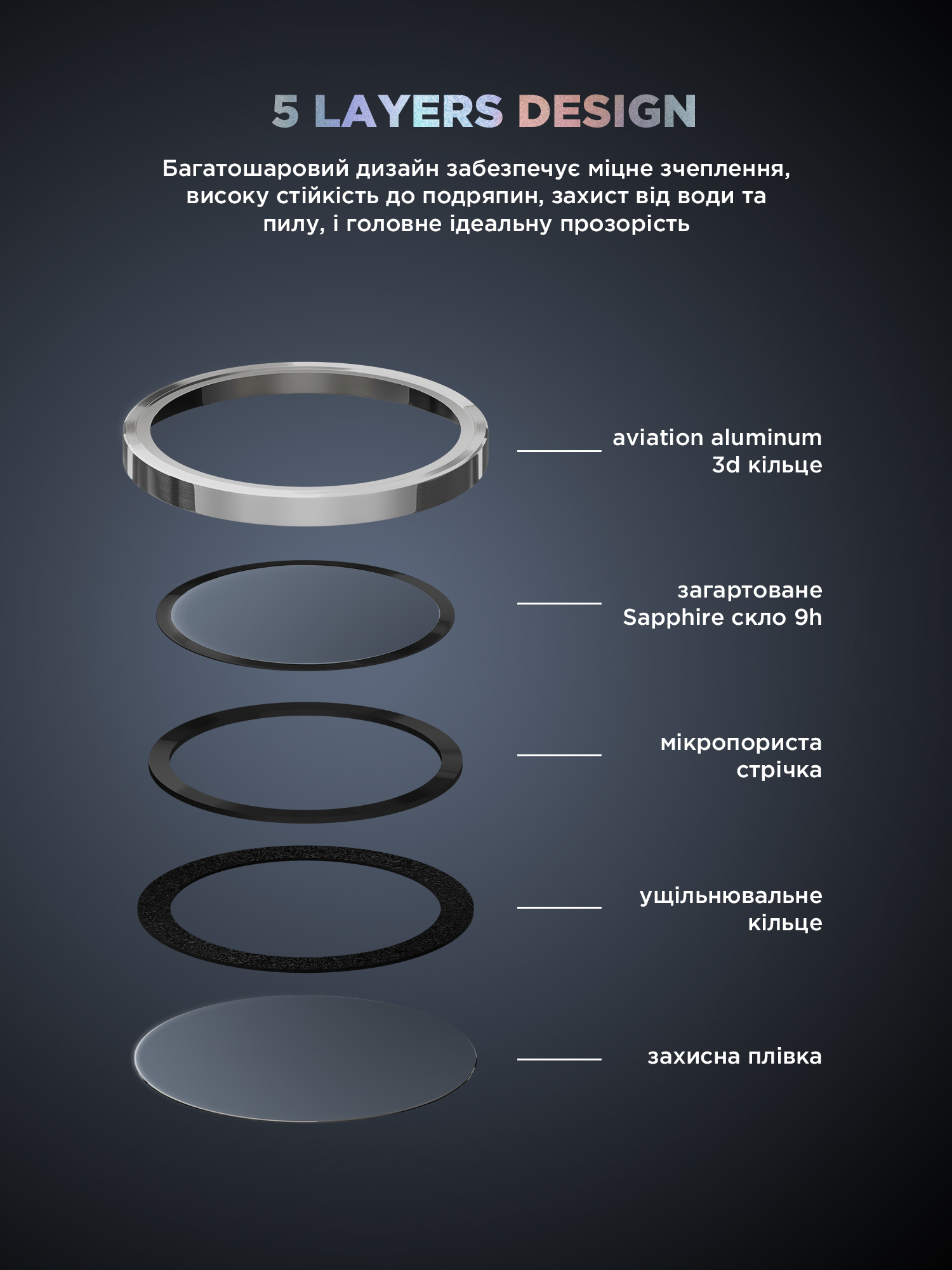 Защитное стекло для камеры ArmorStandart Supreme Black Icon для Samsung S24 Marble Grey (ARM76606) фото 