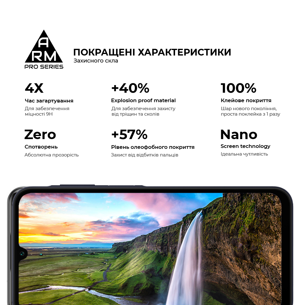 Захисне скло ArmorStandart Pro для Samsung A15 4G (A155) (ARM74659)фото