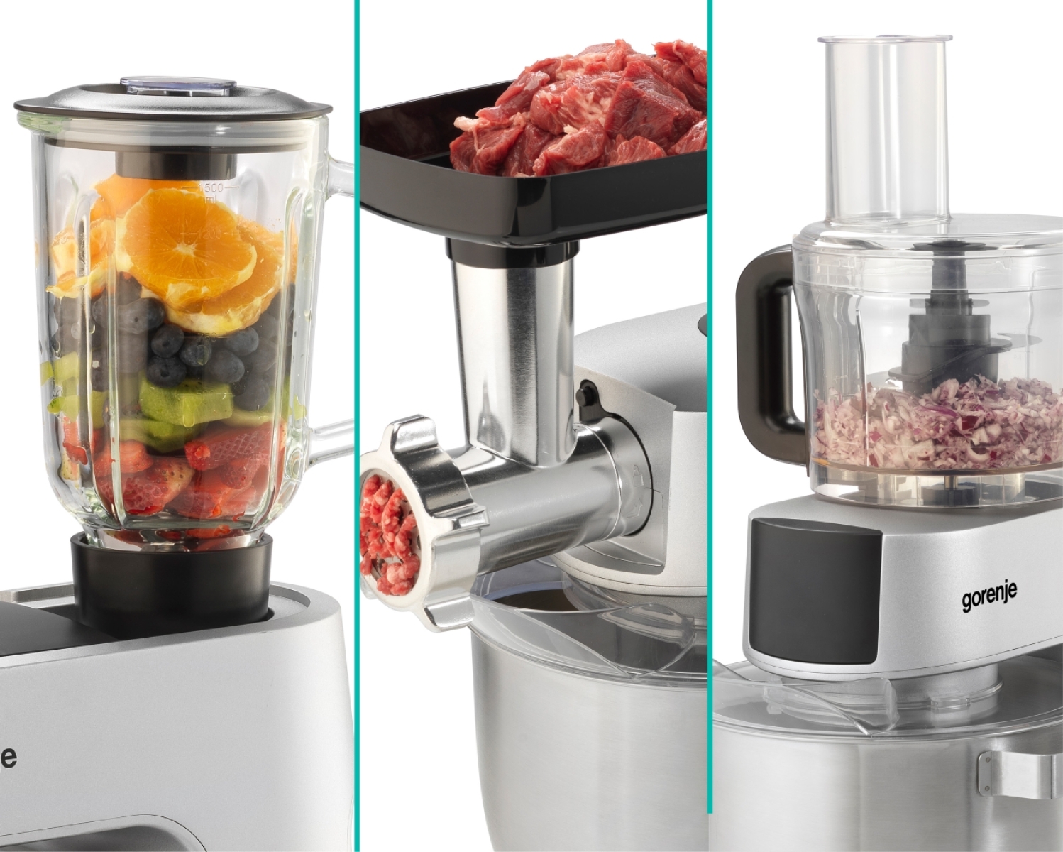 Кухонная машина Gorenje MMC1500SCX фото 