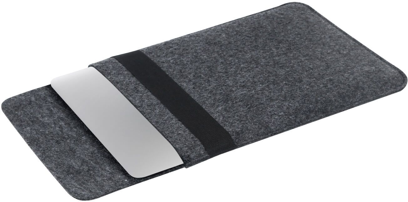 Чехол для ноутбука Gmakin для Macbook Pro 15 Сірий, Конверт, На резинці (GM71-15) фото 