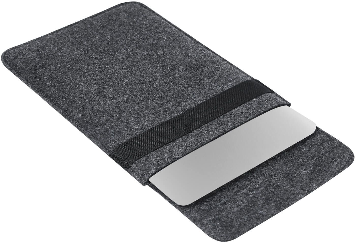 Чехол для ноутбука Gmakin для Macbook Pro 15 Сірий, Конверт, На резинці (GM71-15) фото 