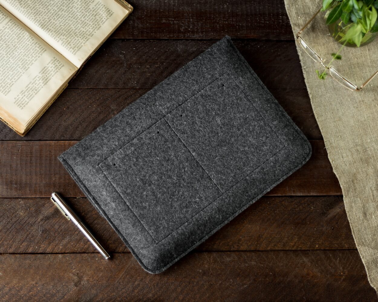 Чехол для ноутбука Gmakin для Macbook Pro 15 Black/Grey (GM05-15) фото 10