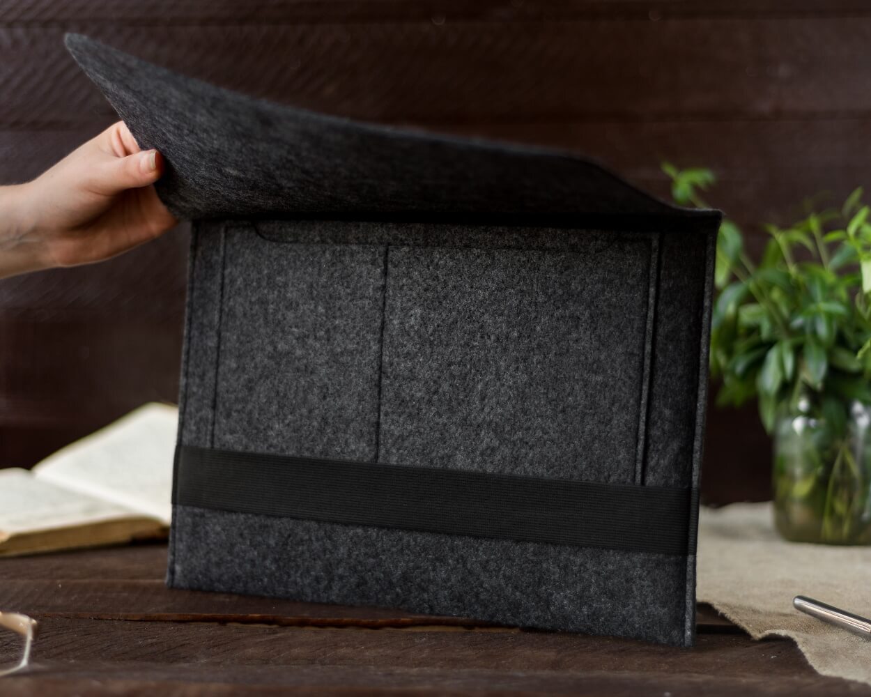 Чехол для ноутбука Gmakin для Macbook Pro 15 Black (GM14-15) фото 10