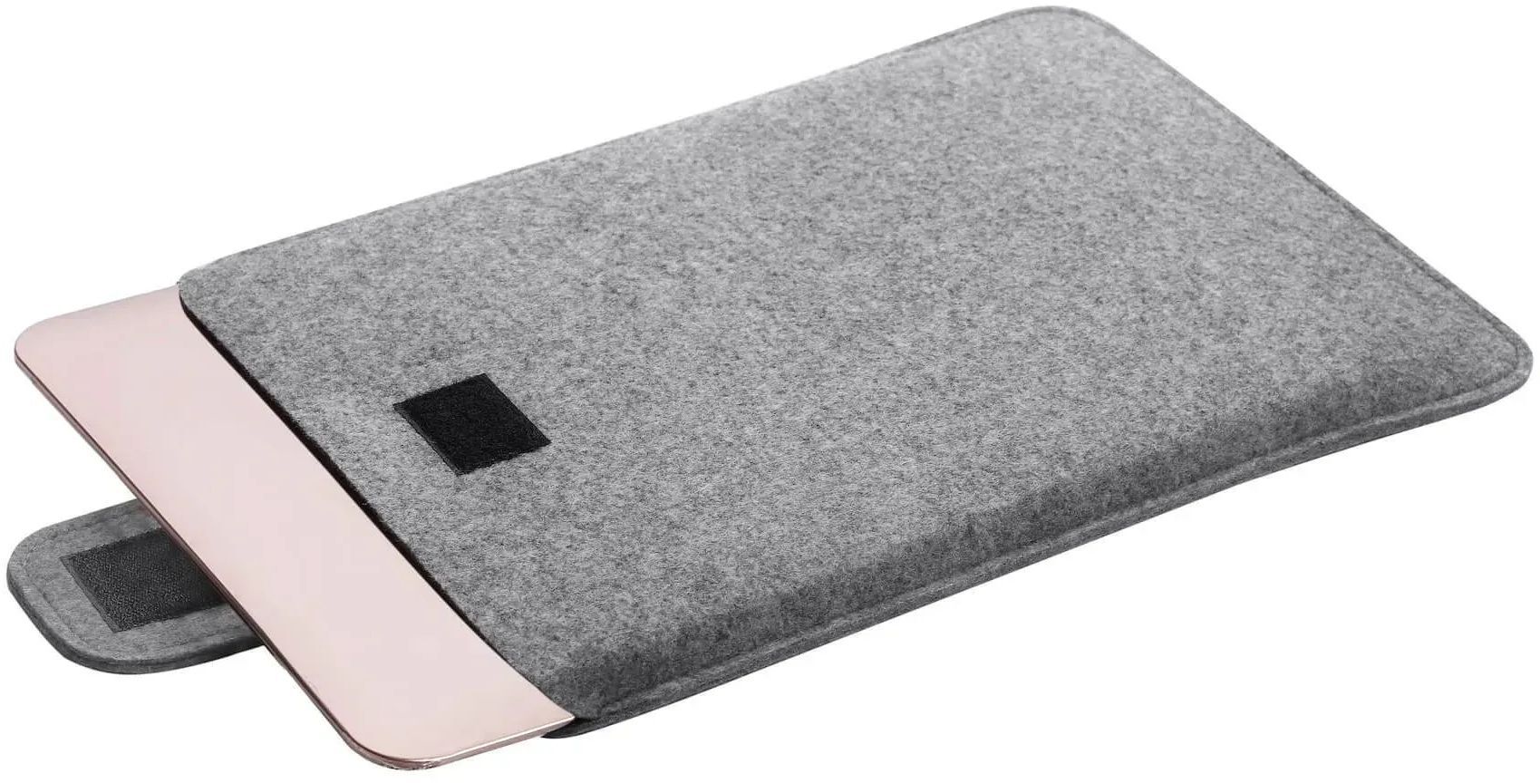 Чехол для ноутбука Gmakin для Macbook Pro 14 світло-сірий, на застібці (GM55-14) фото 4