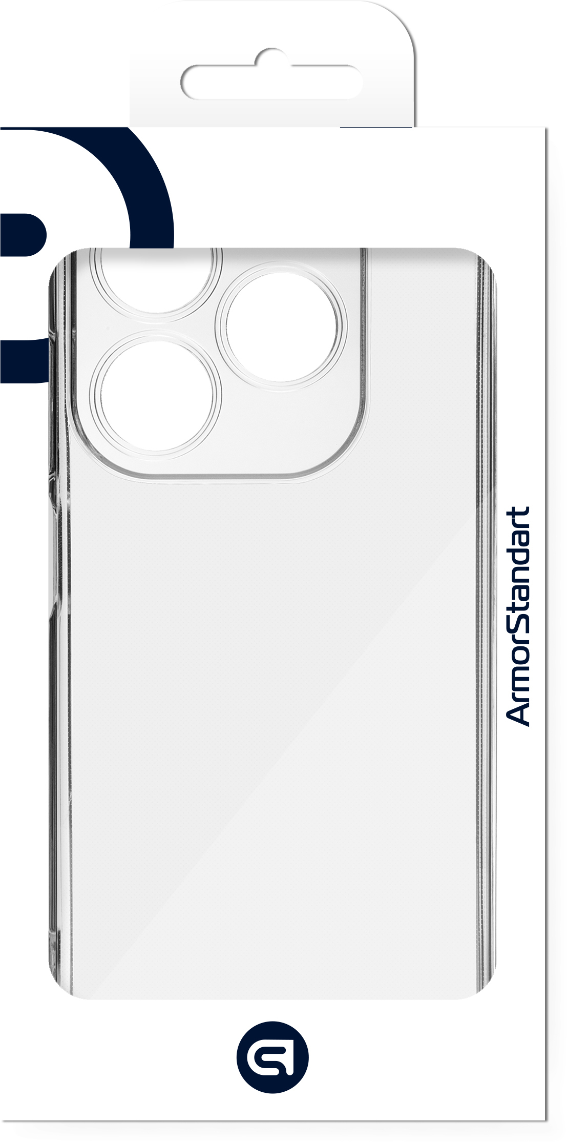 Чохол ArmorStandart Air Force для Tecno Spark 20 (KJ5n) Camera cover Clear (ARM77679)фото