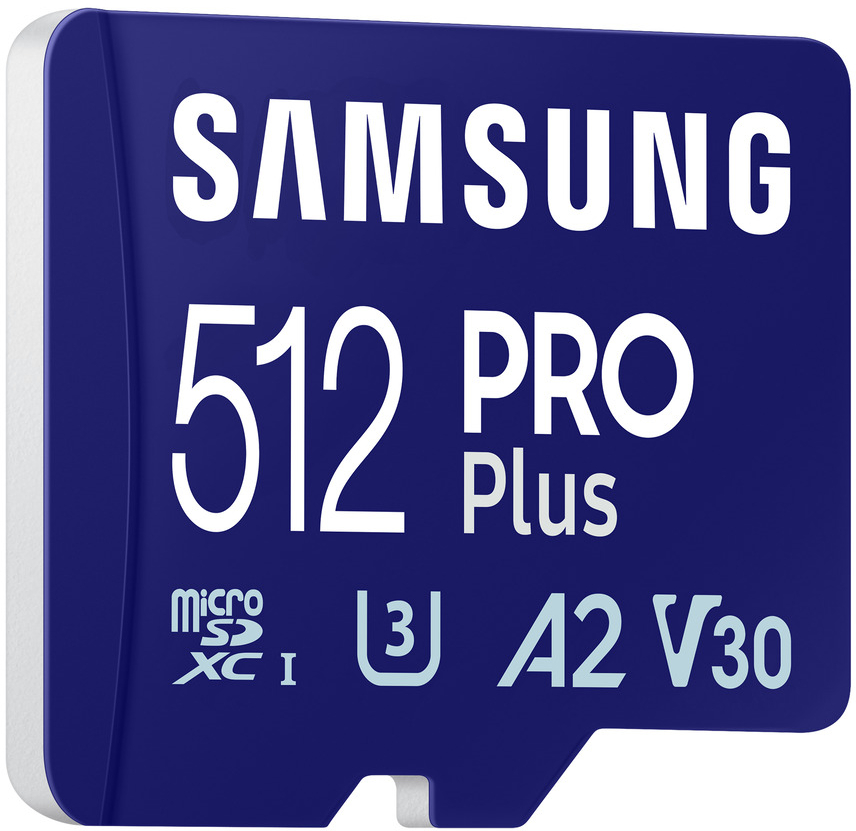 Карта памяти Samsung microSDXC 512GB C10 UHS-I R180MB/s PRO Plus + Reader (MB-MD512SB/WW) фото 3