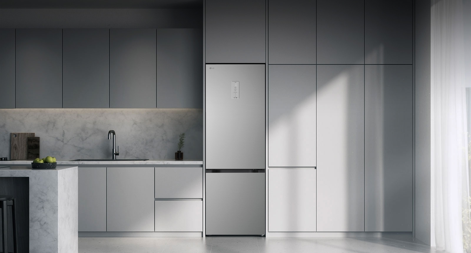 Холодильник LG GC-B509EMKM фото 