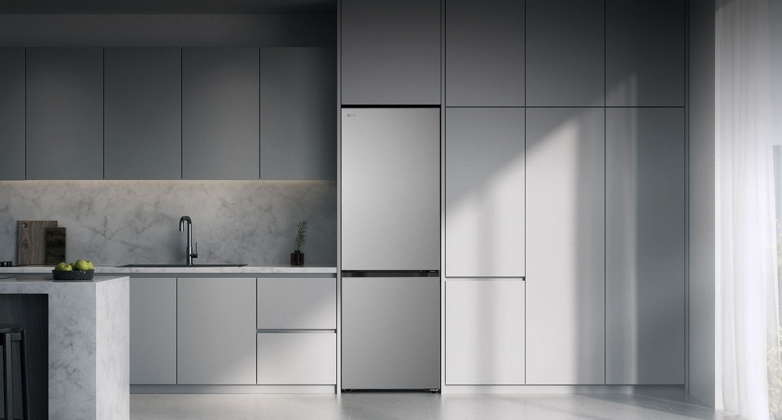 Холодильник LG GC-B509EMSM фото 