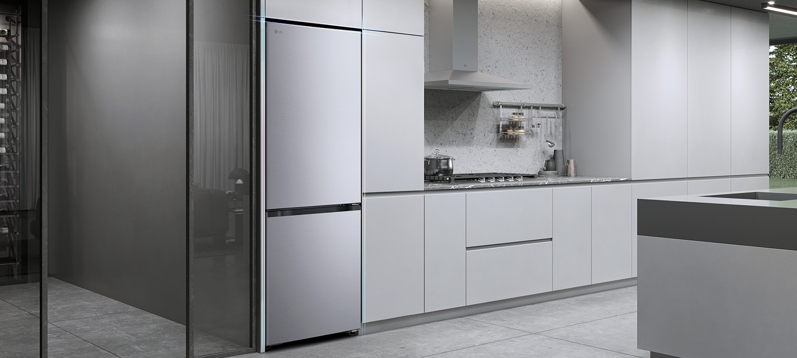 Холодильник LG GC-B509EMSM фото 