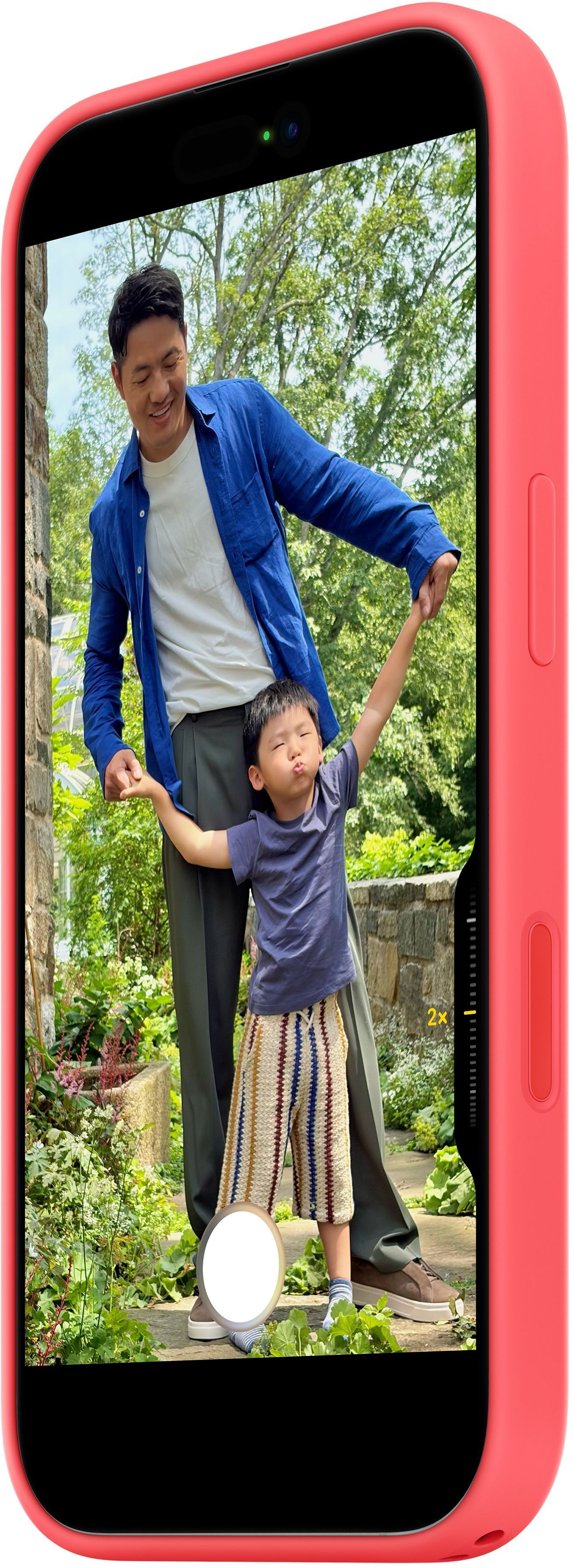 Чехол Apple для iPhone 17 Silicone Case with MagSafe Bright Guava (MHVQ4ZM/A) фото 6